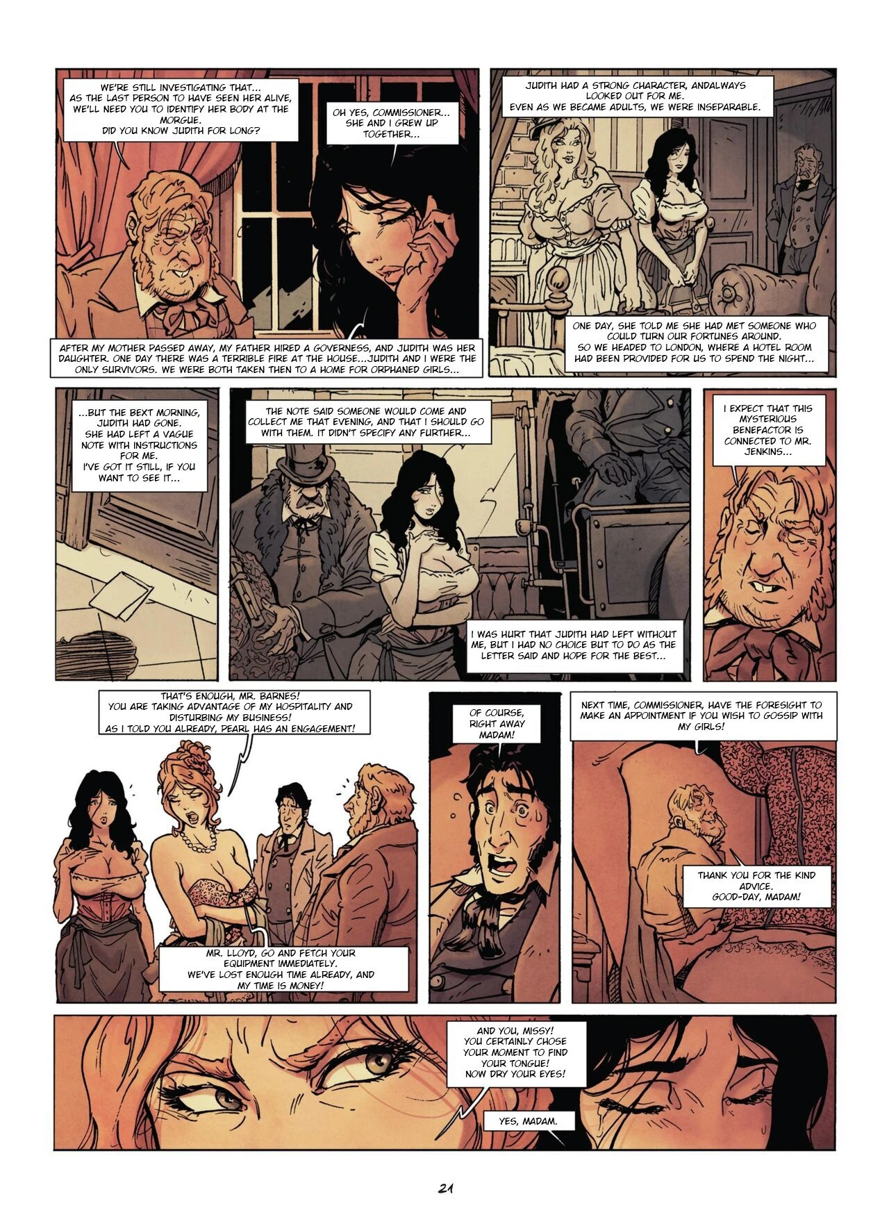 Mysteries of the Maison Fleury porn comic picture 21