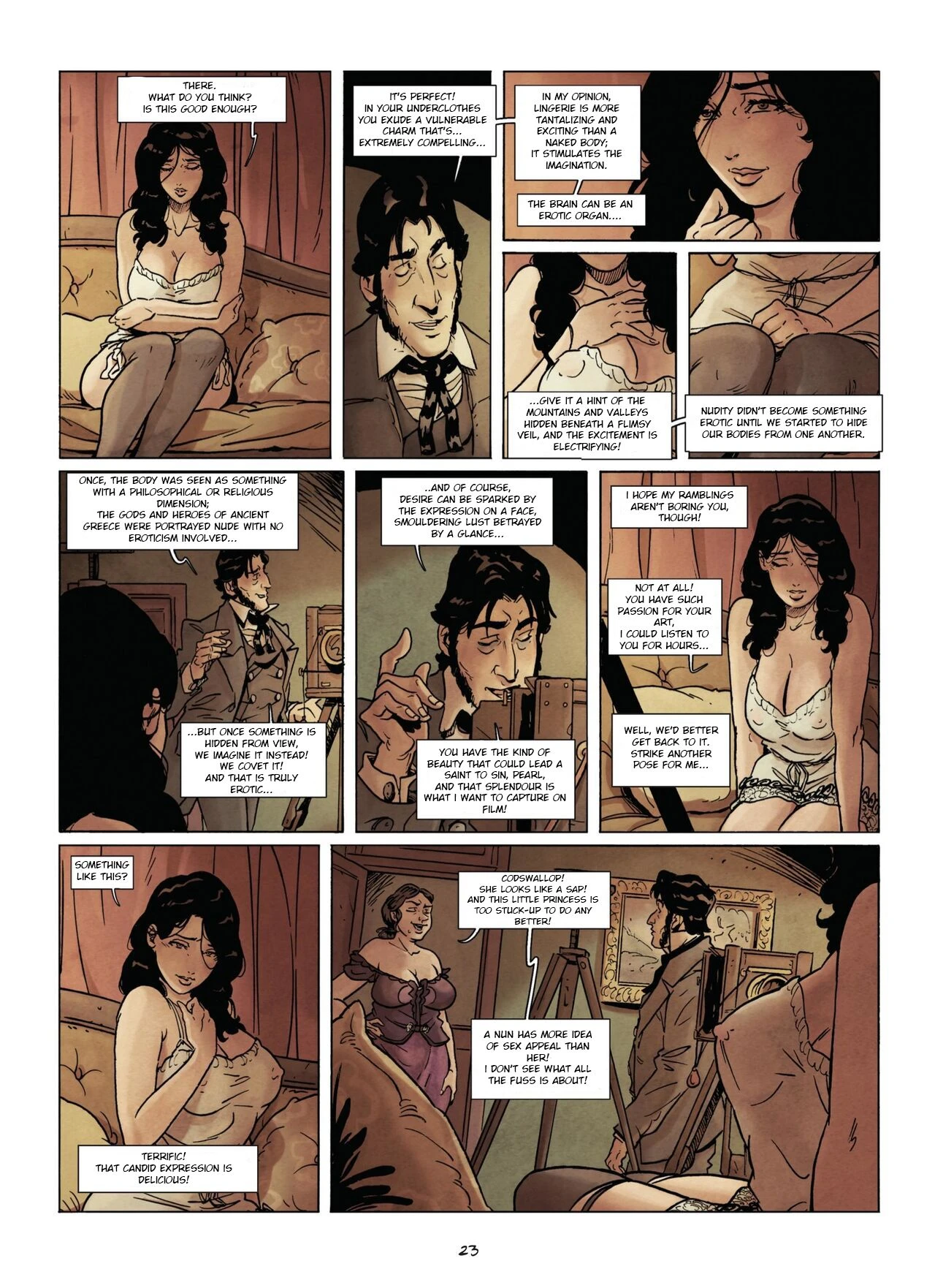 Mysteries of the Maison Fleury porn comic picture 23