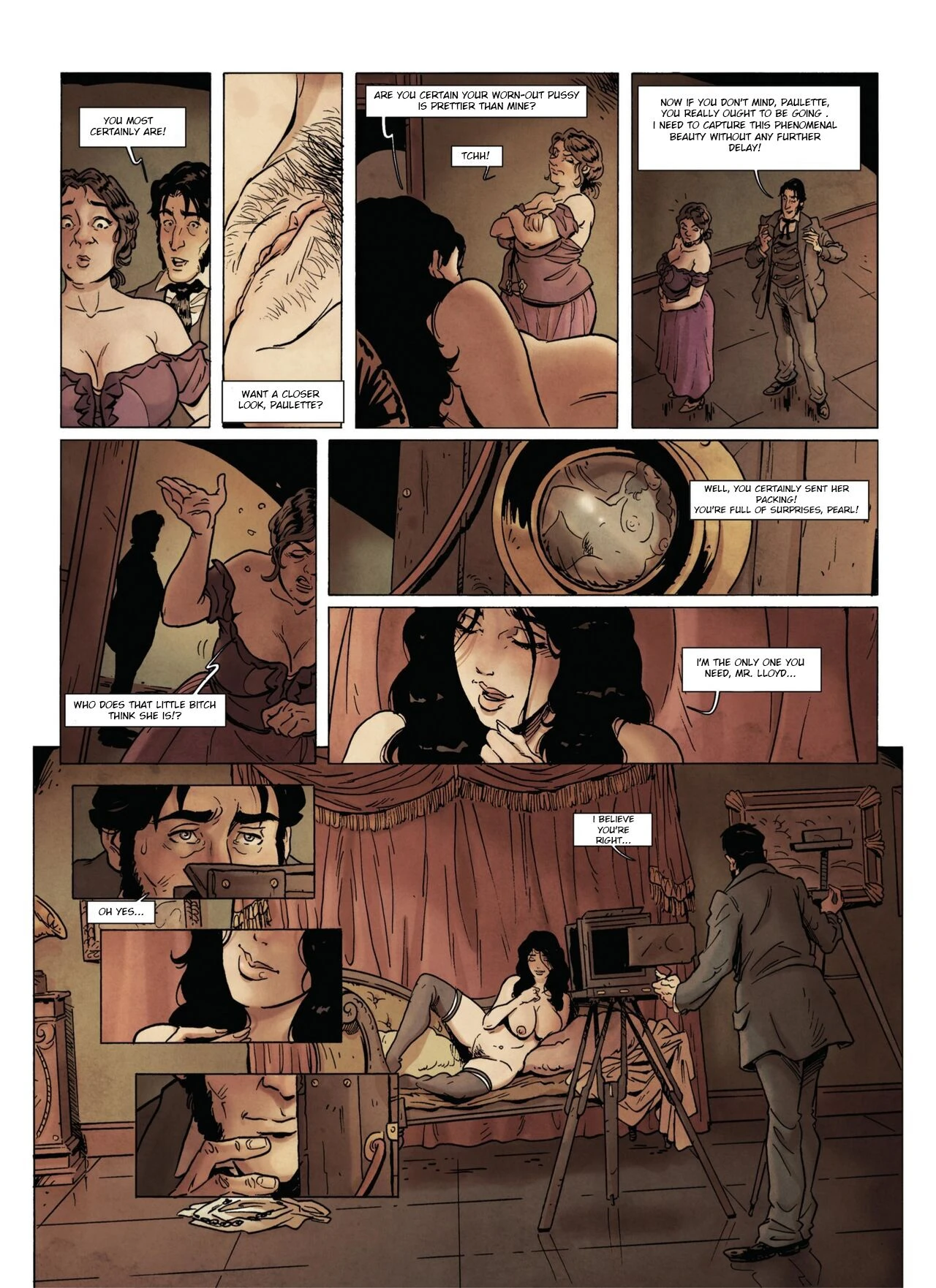 Mysteries of the Maison Fleury porn comic picture 25