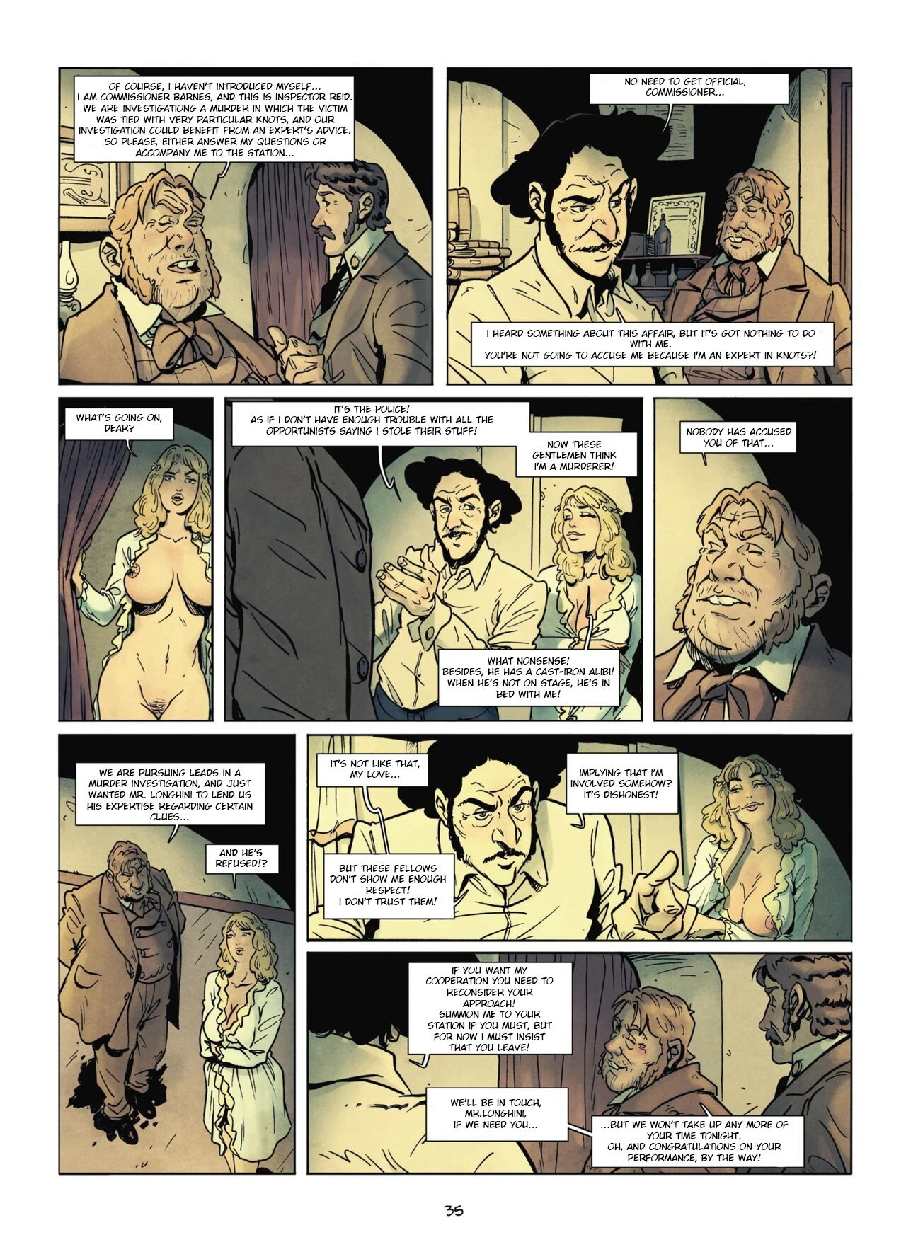 Mysteries of the Maison Fleury porn comic picture 35