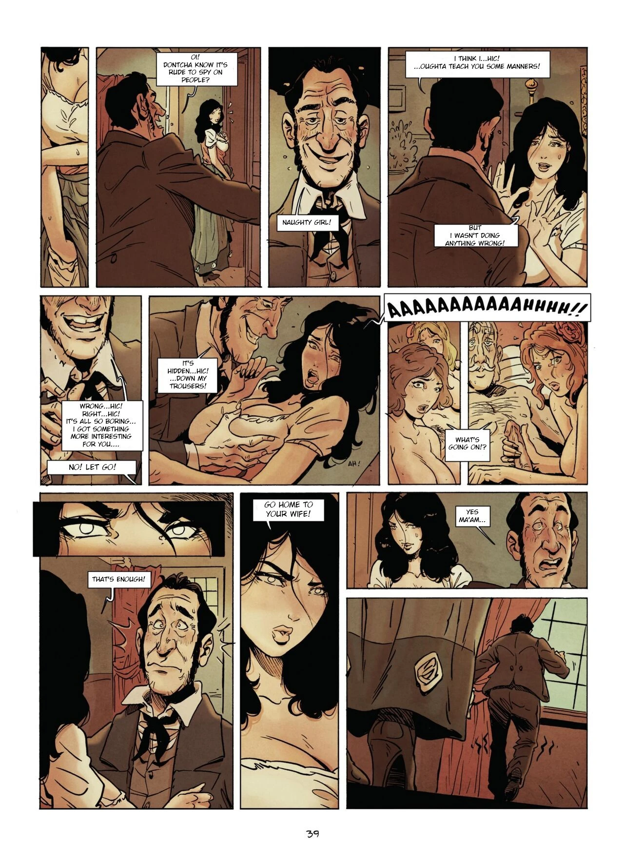 Mysteries of the Maison Fleury porn comic picture 39