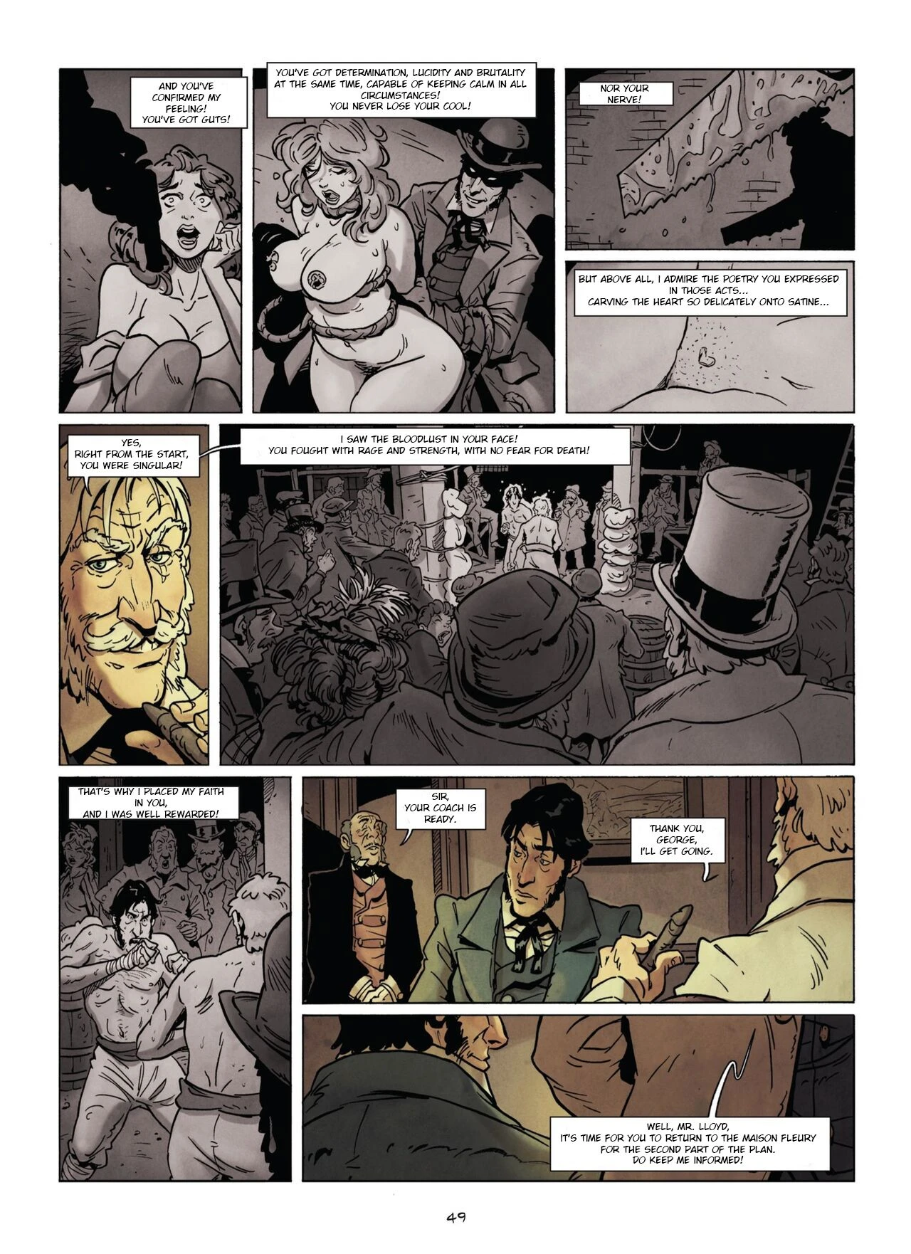 Mysteries of the Maison Fleury porn comic picture 49