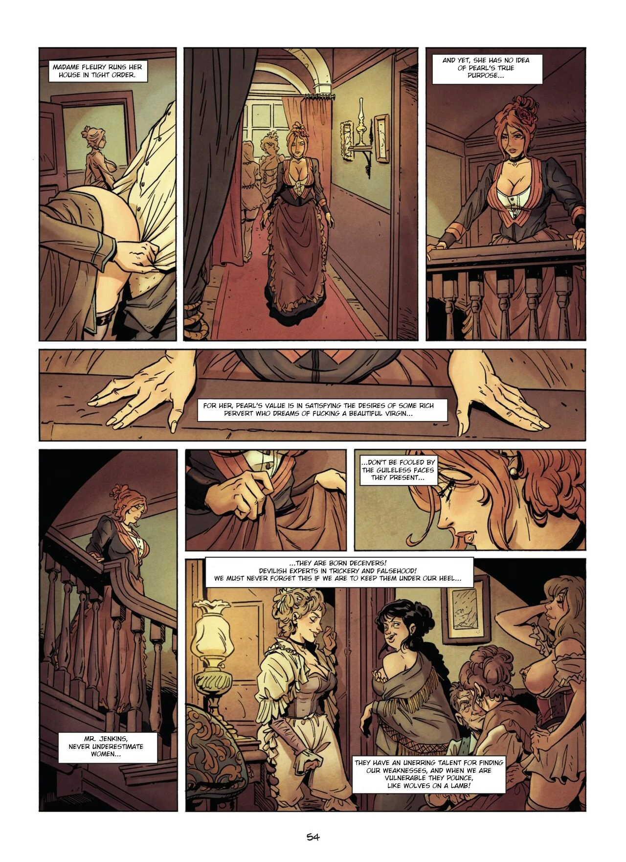 Mysteries of the Maison Fleury porn comic picture 54
