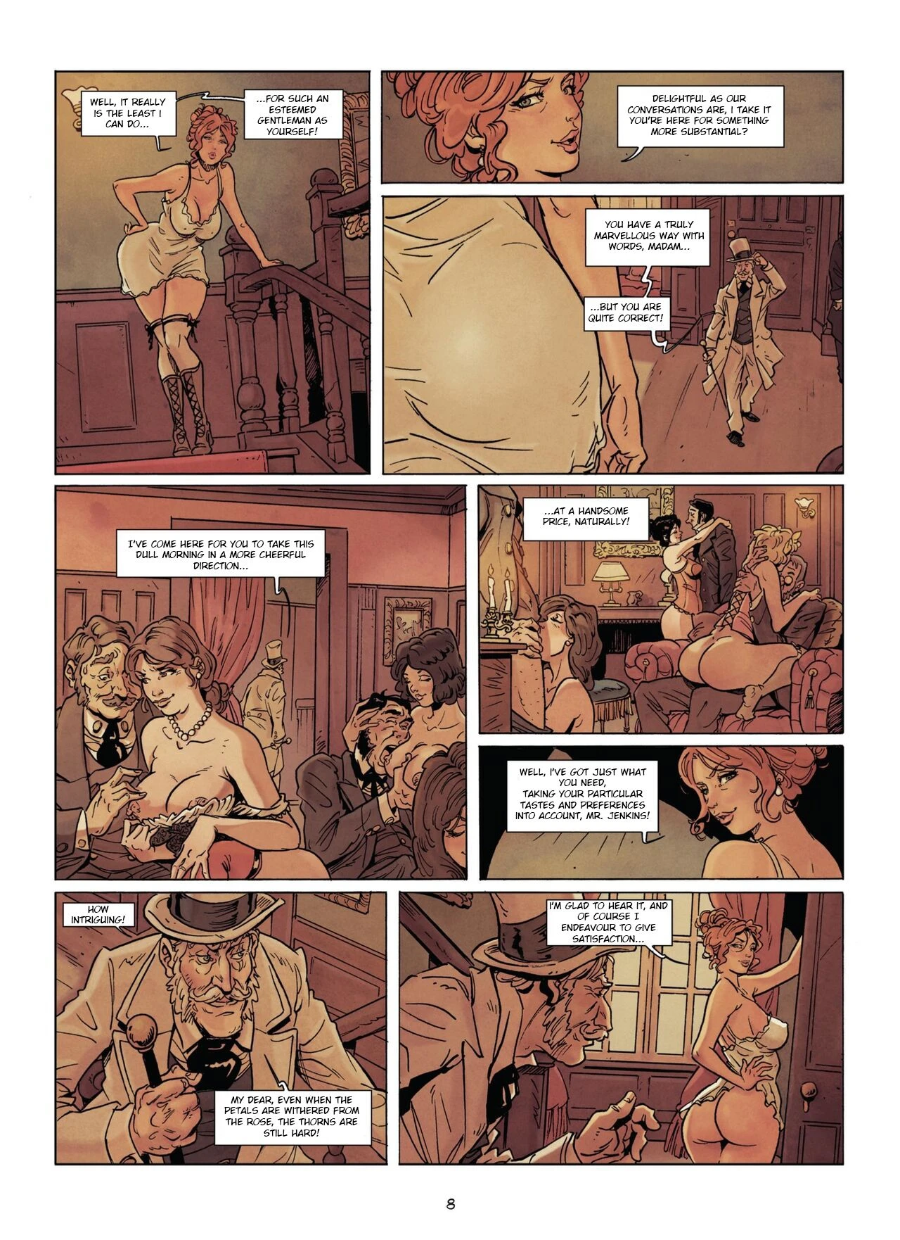Mysteries of the Maison Fleury porn comic picture 8