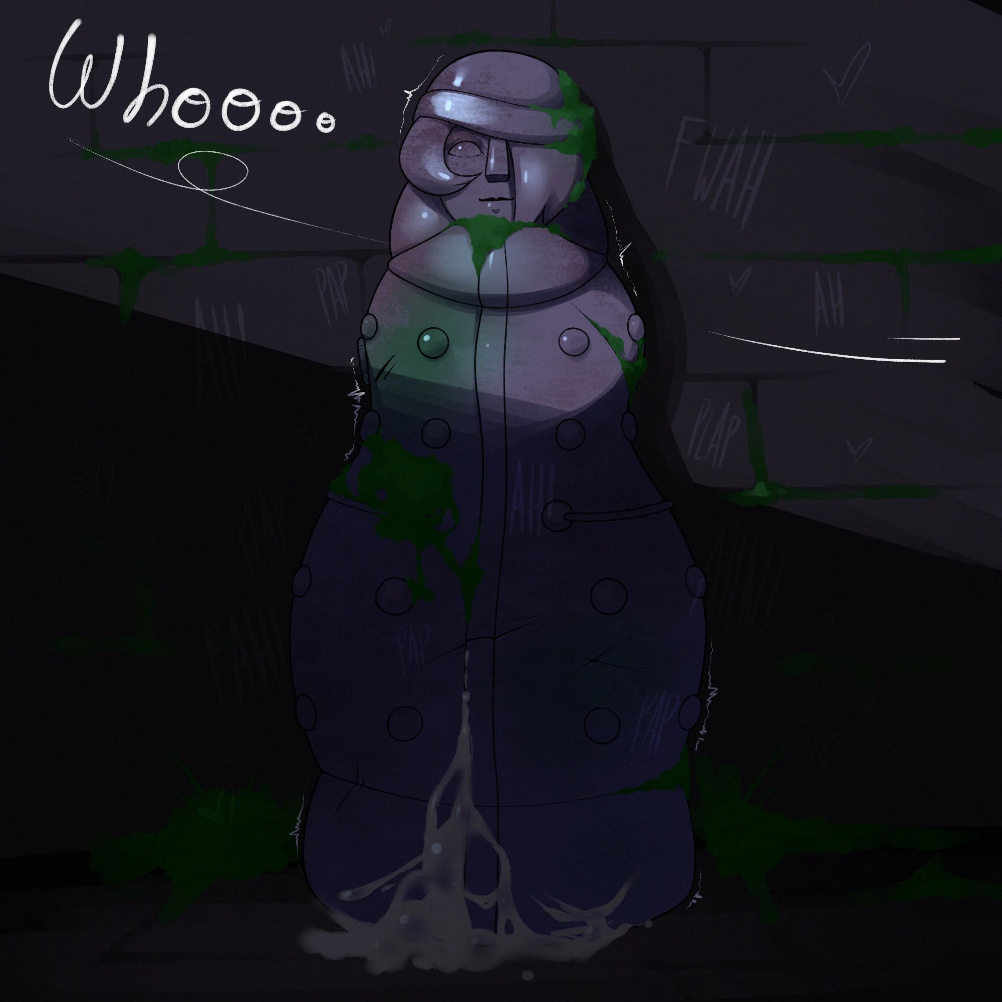 Mysterious statue porn comic picture 4