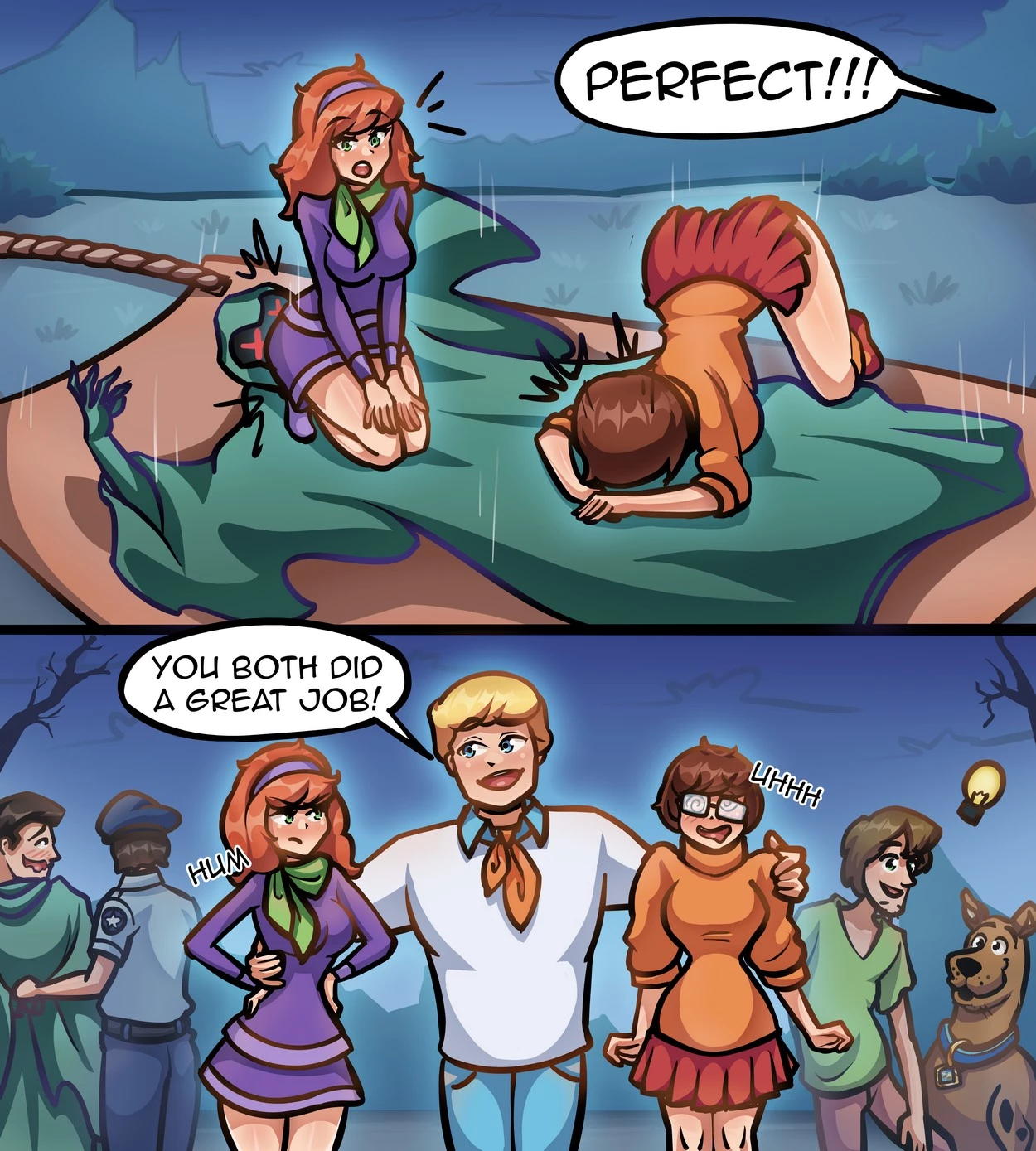 Mystery Gang porn comic picture 3