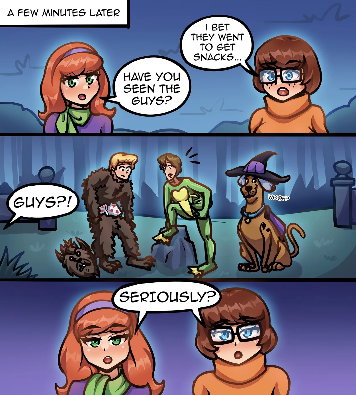 Mystery Gang porn comic picture 4