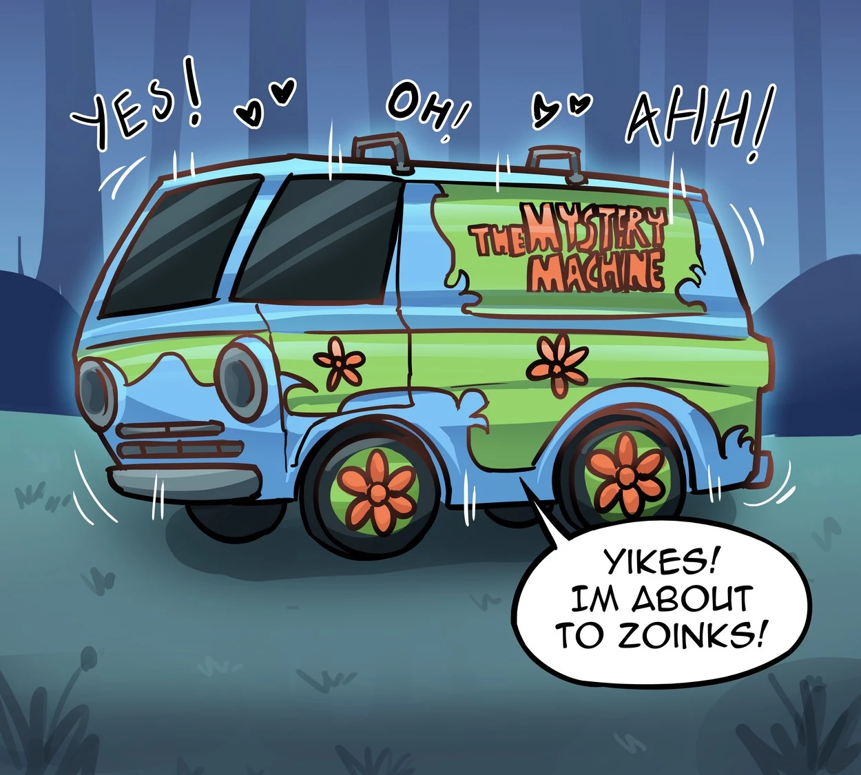 Mystery Gang porn comic picture 8