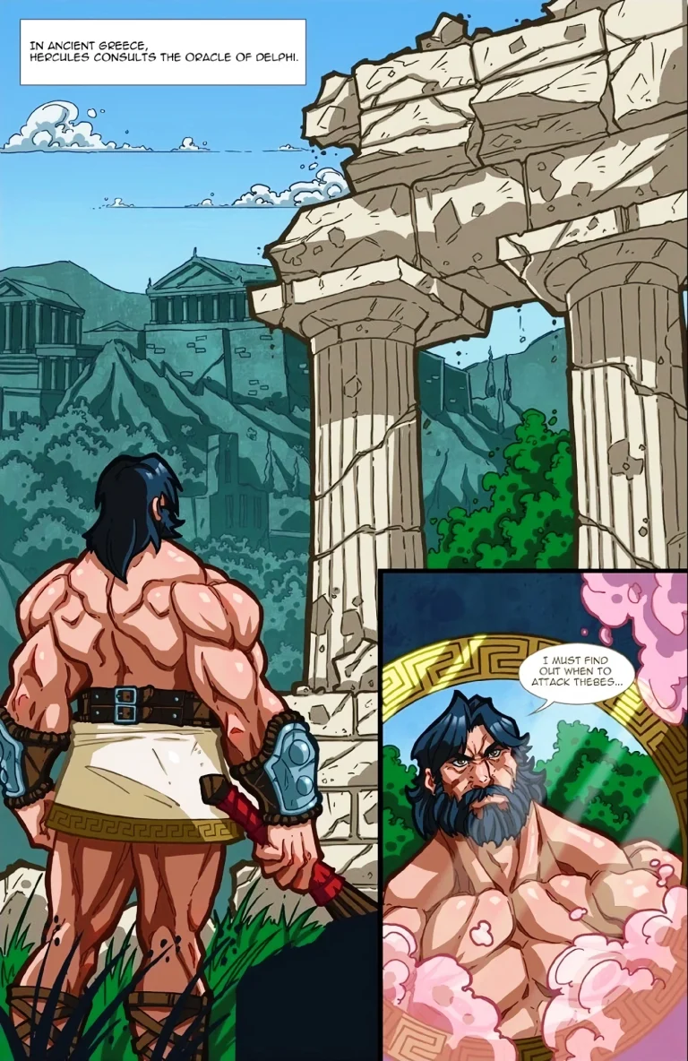 Mythology porn comic picture 2
