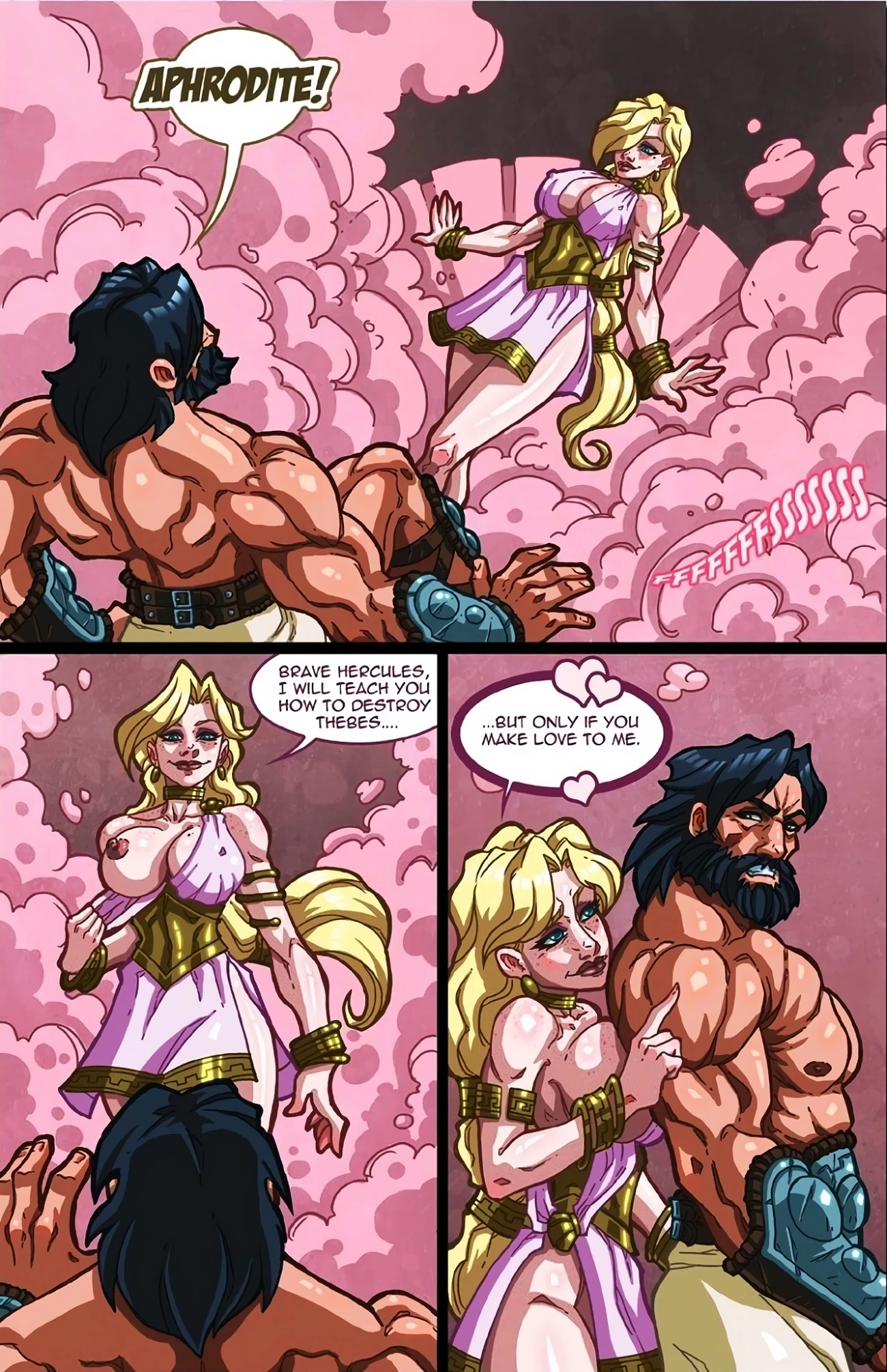 Mythology porn comic picture 3