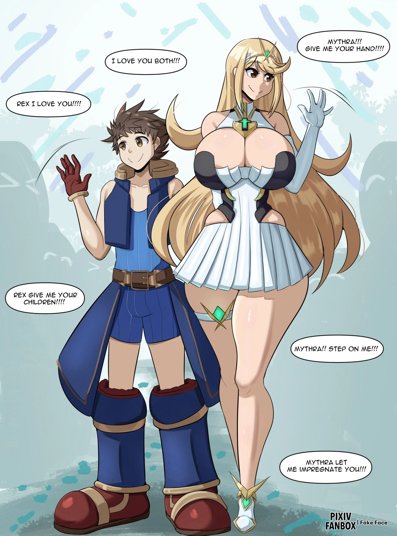 MYTHRA!!! porn comic picture 1