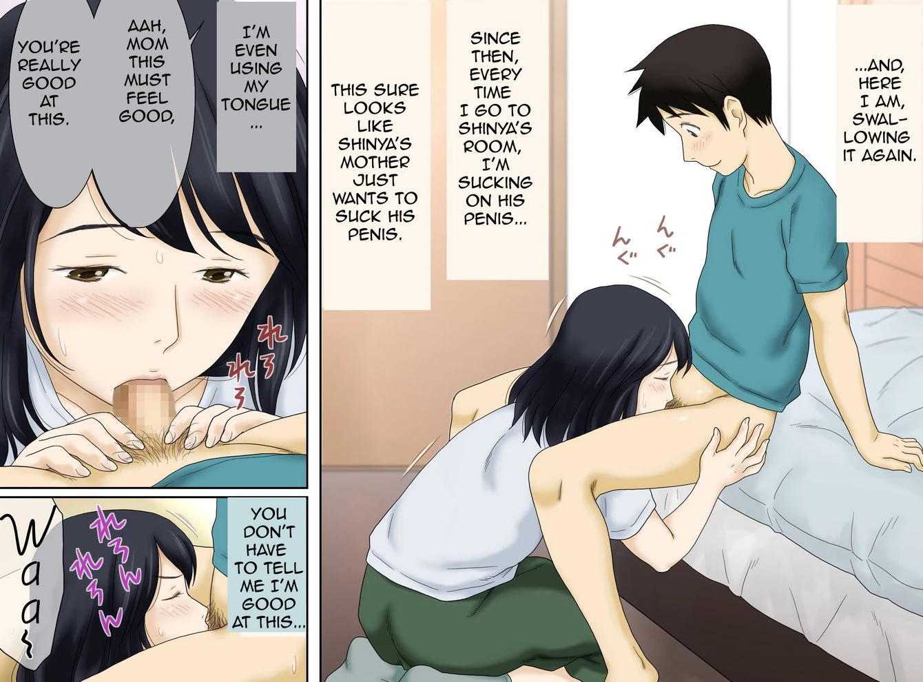 Nagare de Musuko to Tsunagacchatta porn comic picture 19