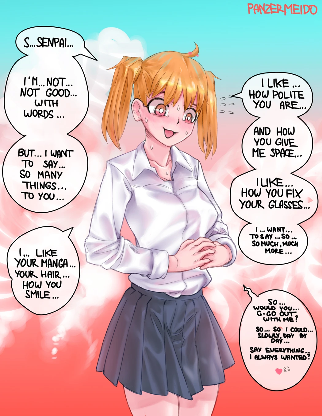 Nagatoro AUs porn comic picture 31