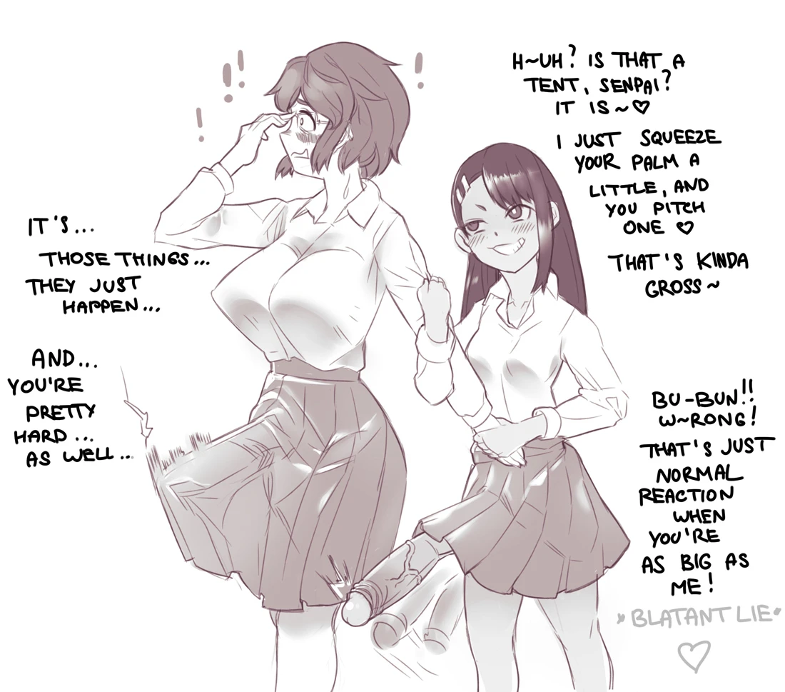 Nagatoro AUs porn comic picture 36