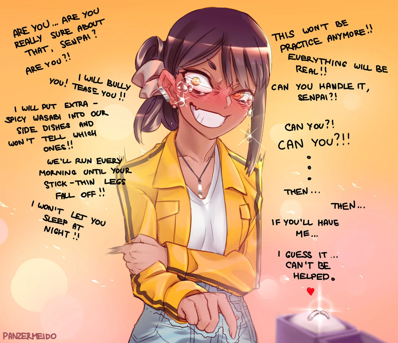 Nagatoro AUs porn comic picture 49