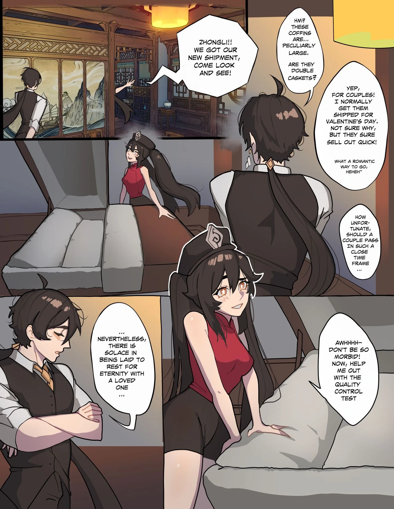 Nailed In The Coffin porn comic picture 3