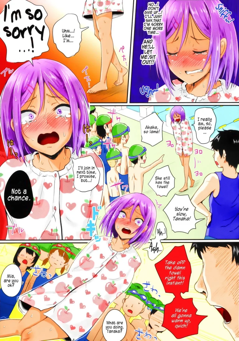 Naked Swimming Class!! porn comic picture 6