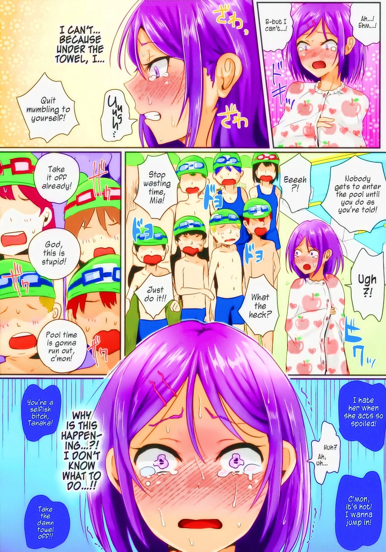 Naked Swimming Class!! porn comic picture 7
