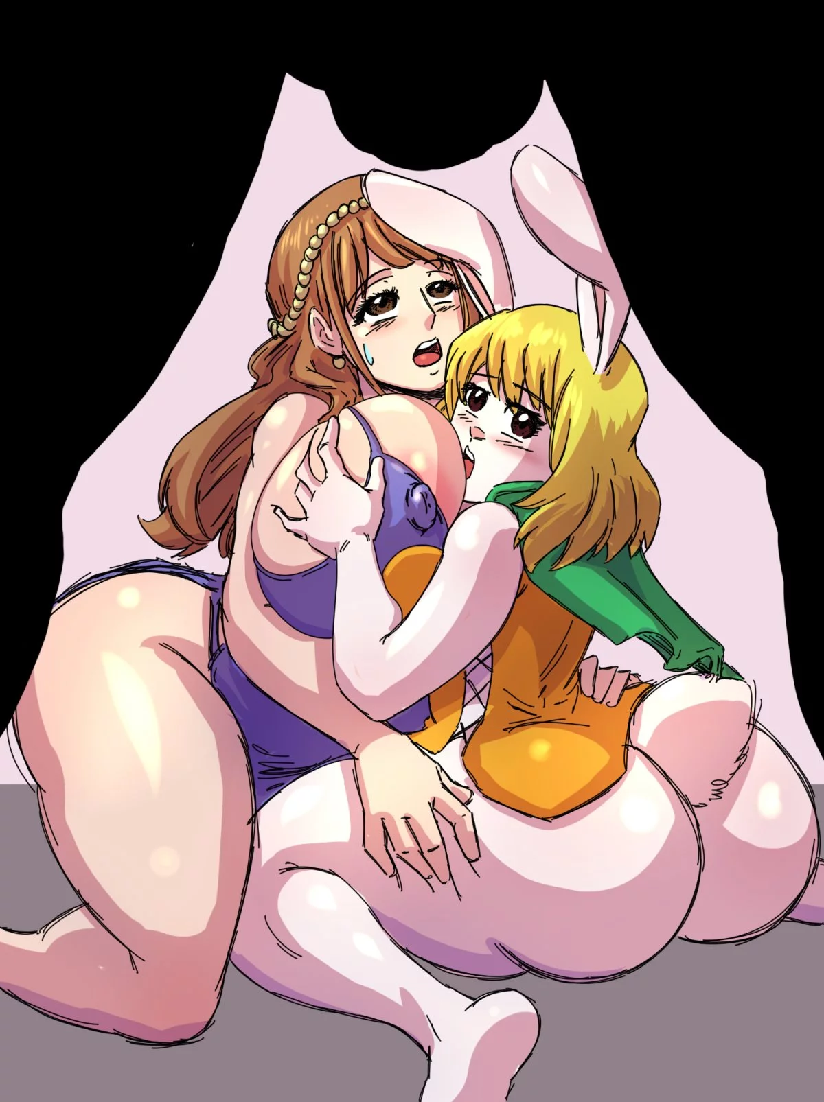 Nami and Carrot porn comic picture 1