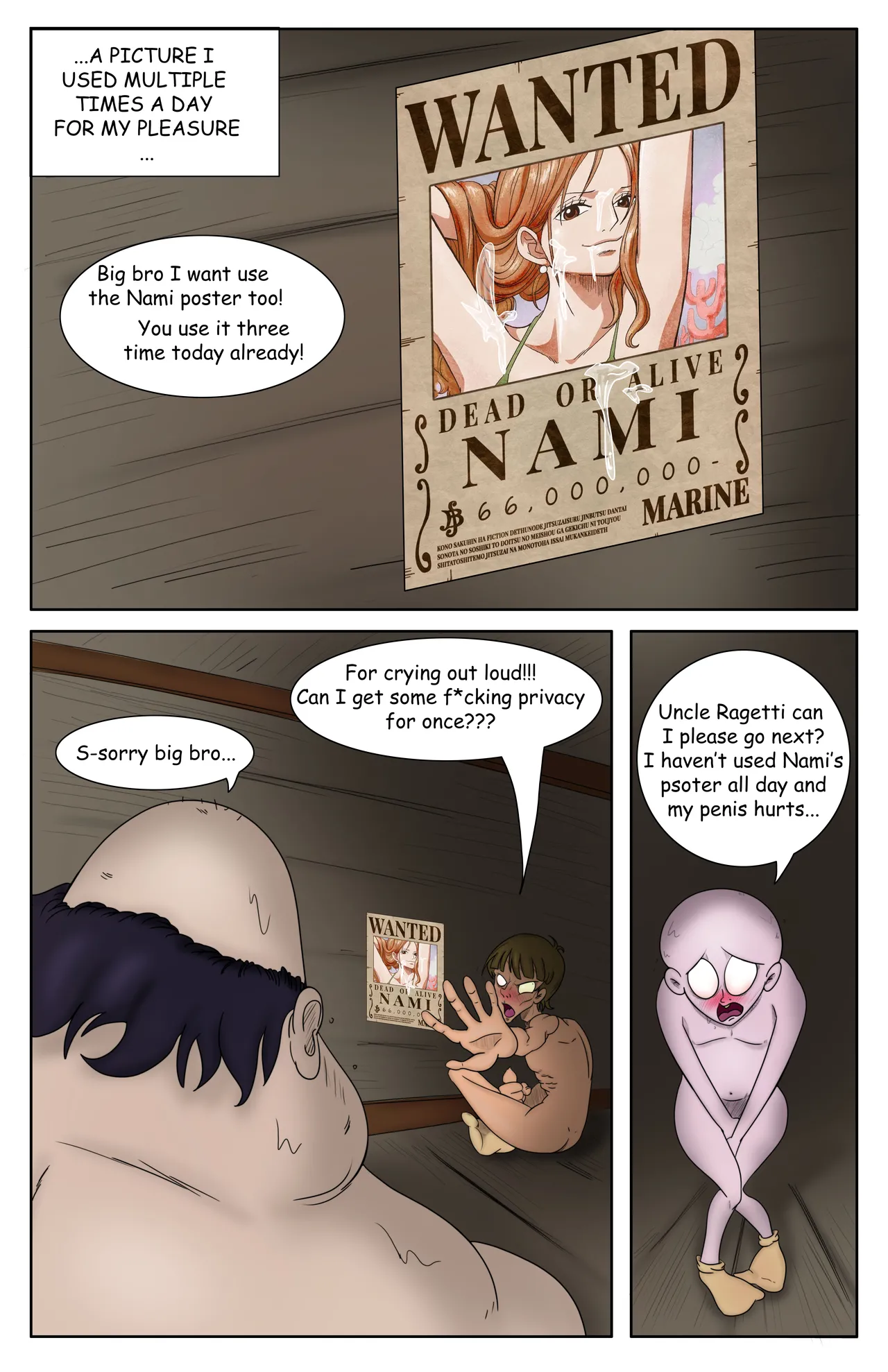 Nami Defiled porn comic picture 4