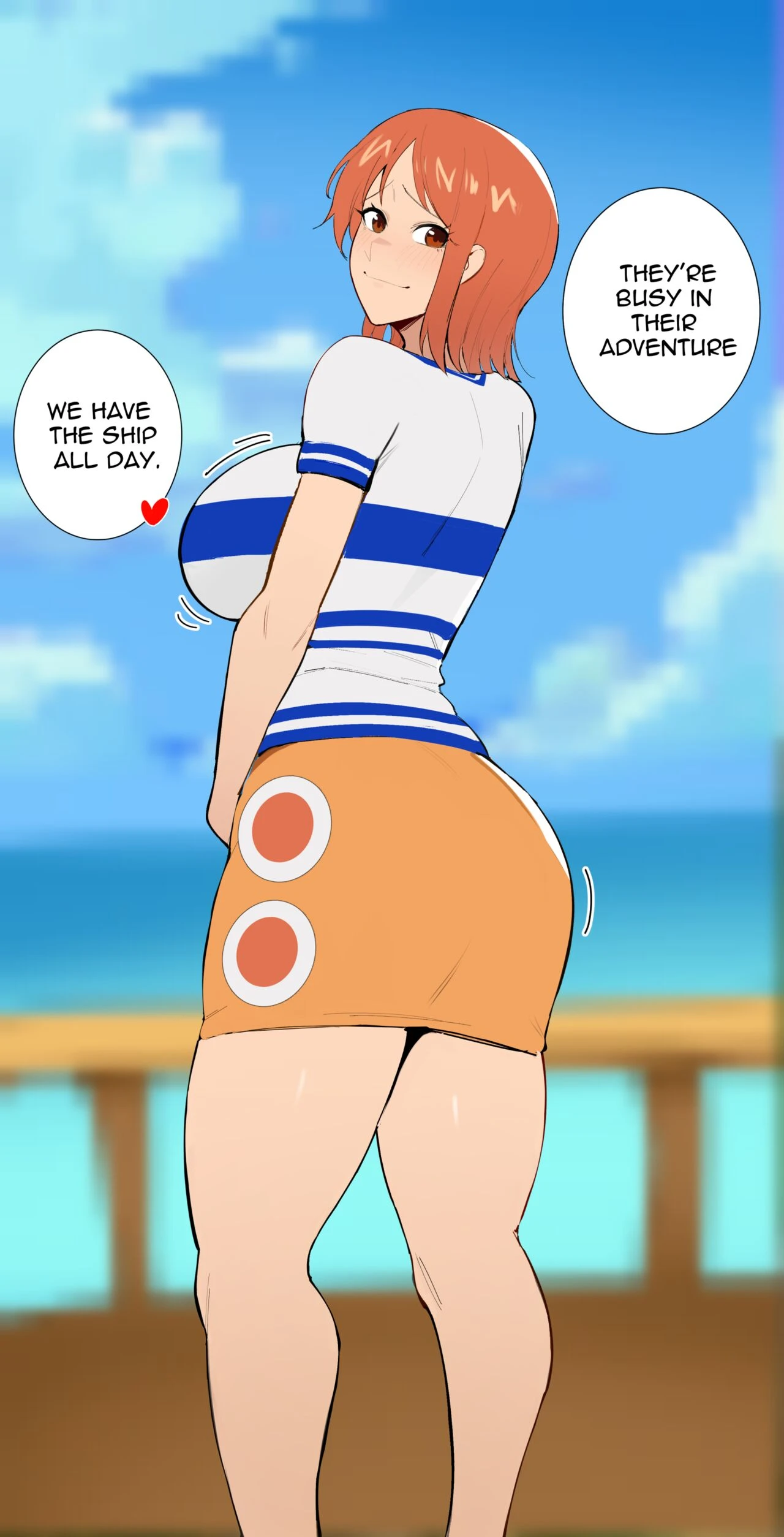 Nami porn comic picture 14