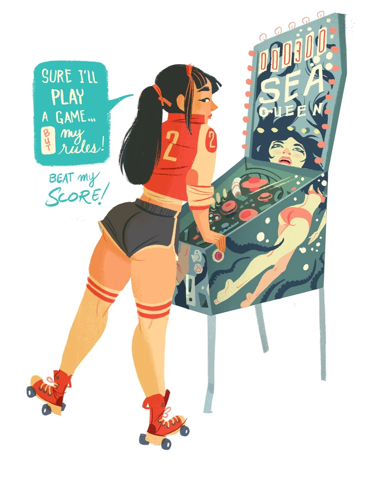 Nancy's Strip Game porn comic picture 1