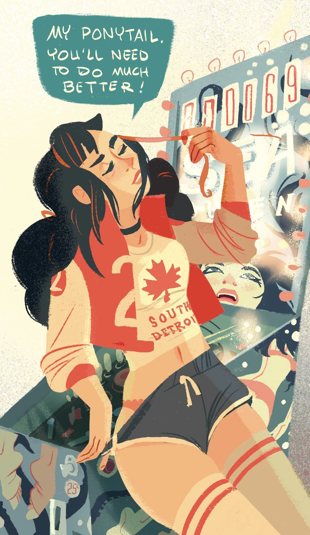 Nancy's Strip Game porn comic picture 3