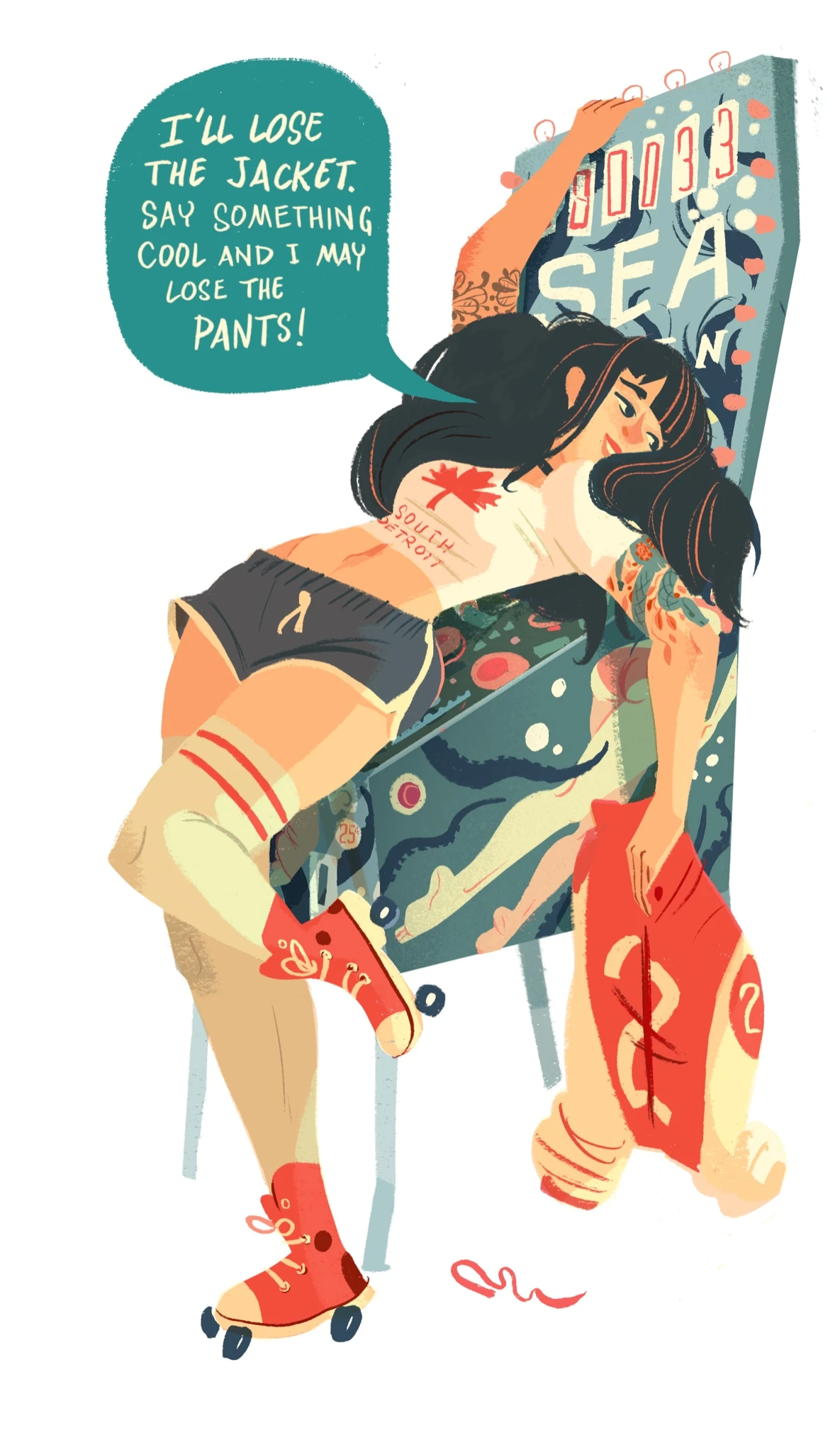 Nancy's Strip Game porn comic picture 4