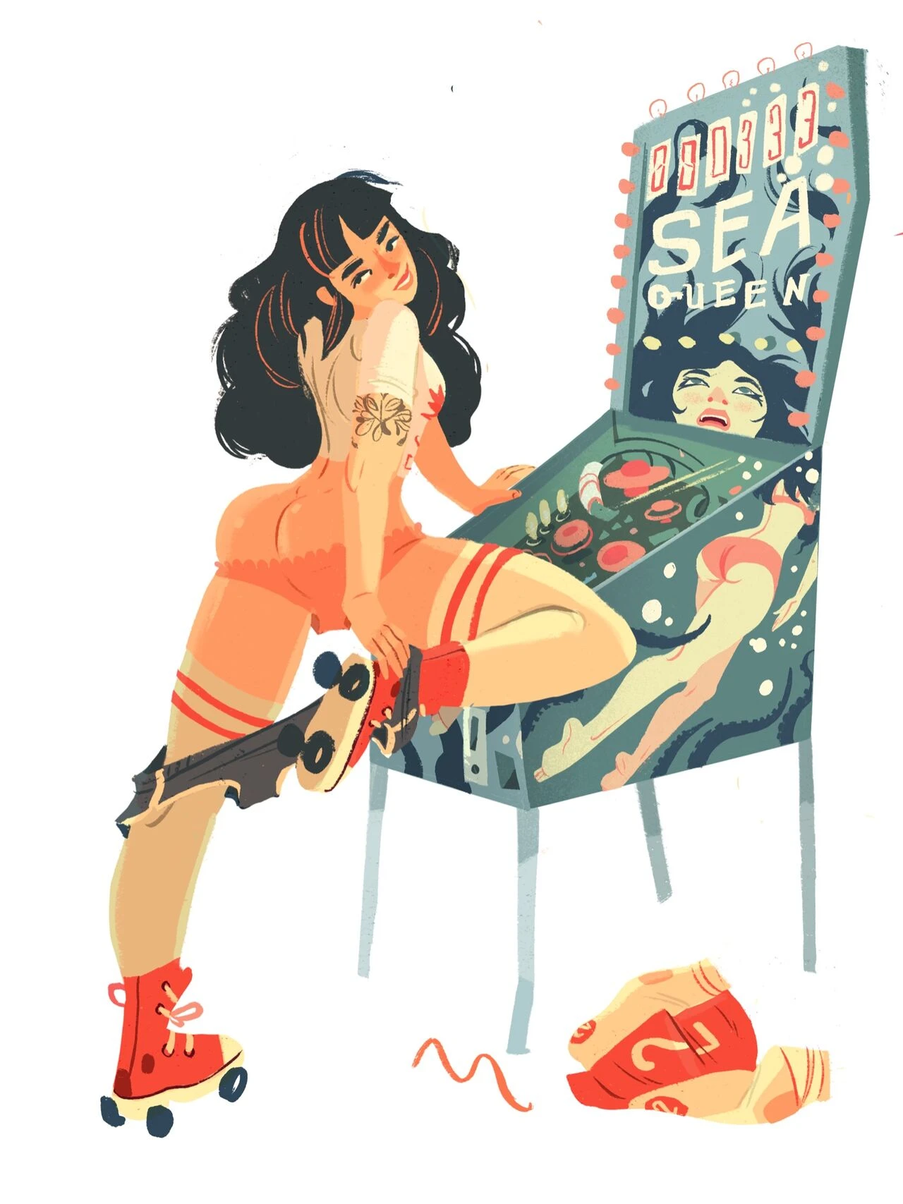 Nancy's Strip Game porn comic picture 5