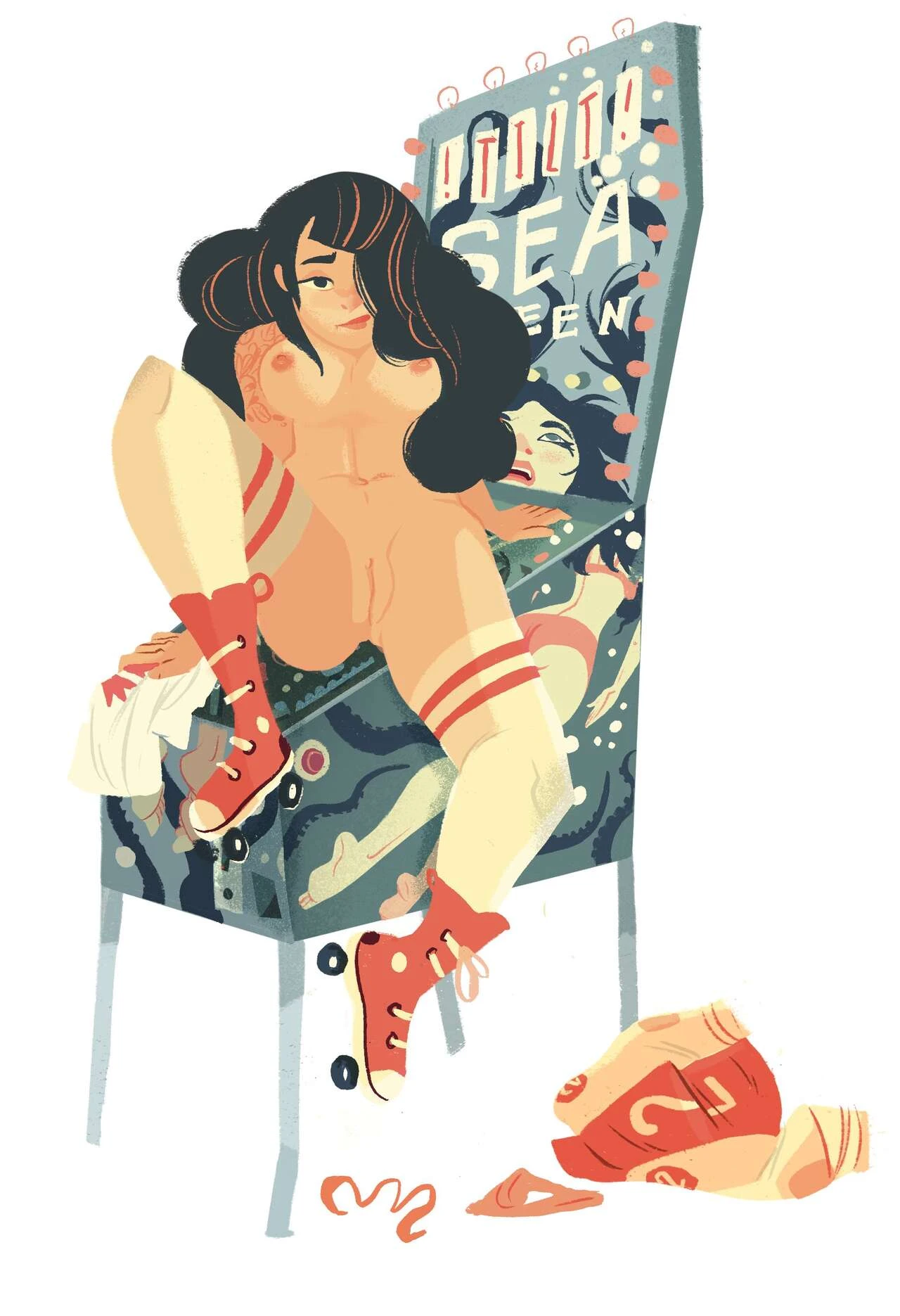 Nancy's Strip Game porn comic picture 7