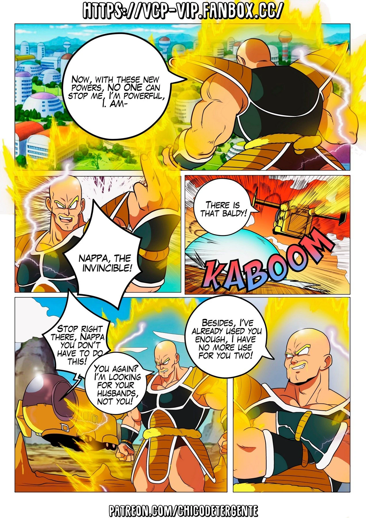 Nappa porn comic picture 4
