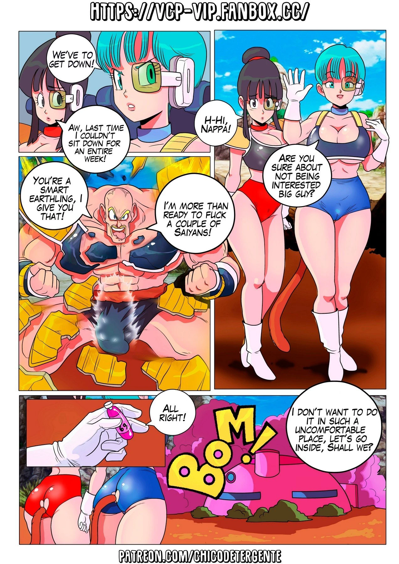 Nappa porn comic picture 5