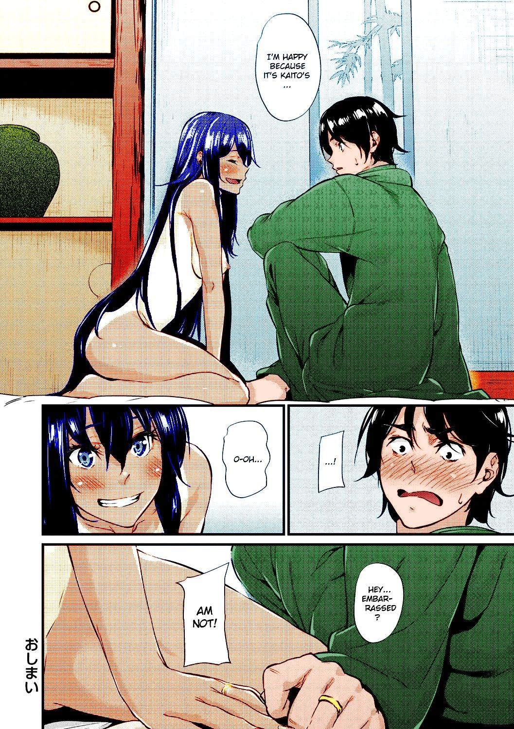 Natsu to Kaito - the country virgin fiancée (colored) porn comic picture 18