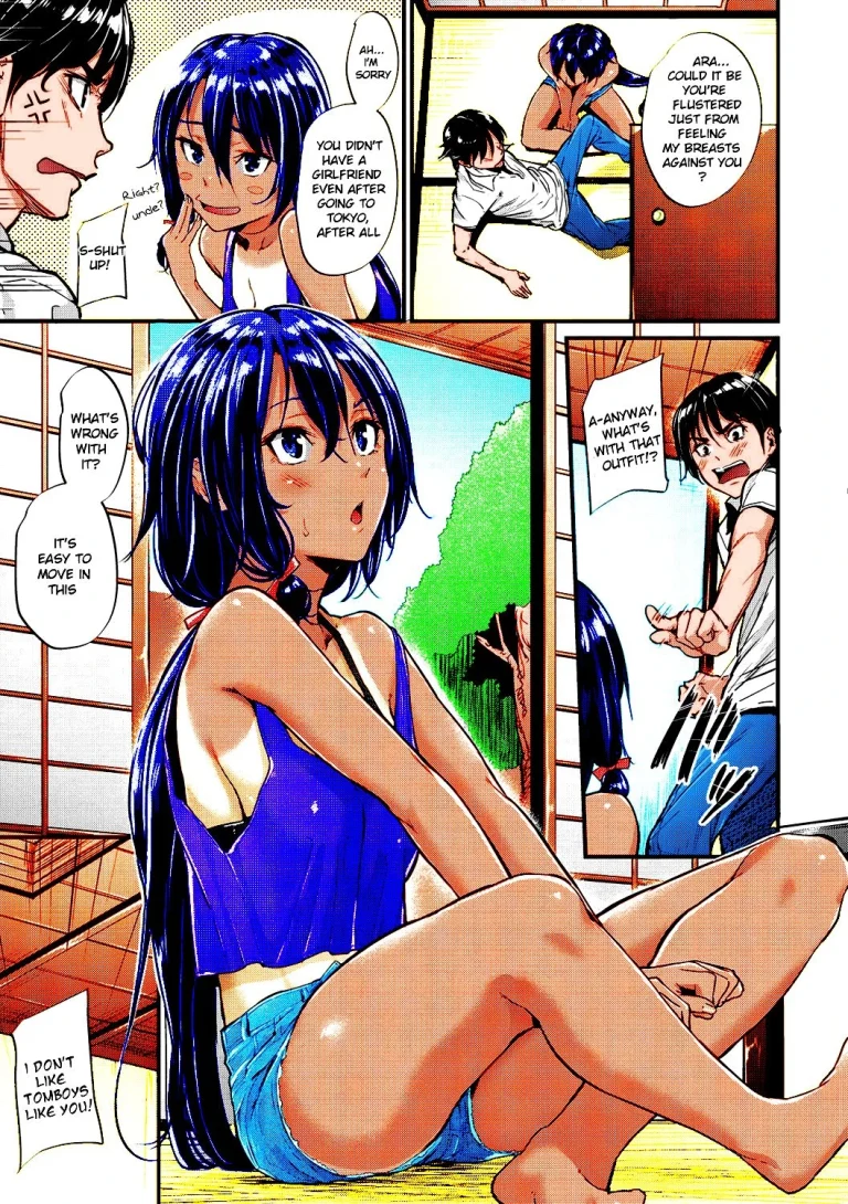 Natsu to Kaito - the country virgin fiancée (colored) porn comic picture 5