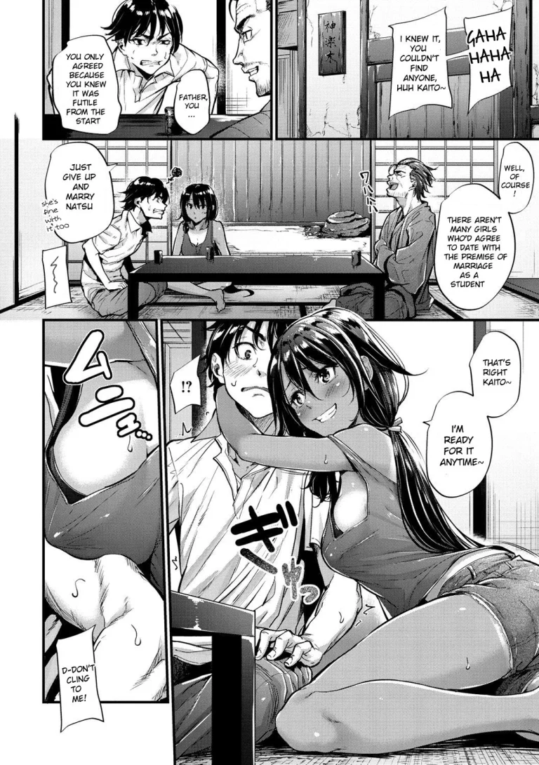 Natsu to Kaito - The Country Virgin Fiancée porn comic picture 4