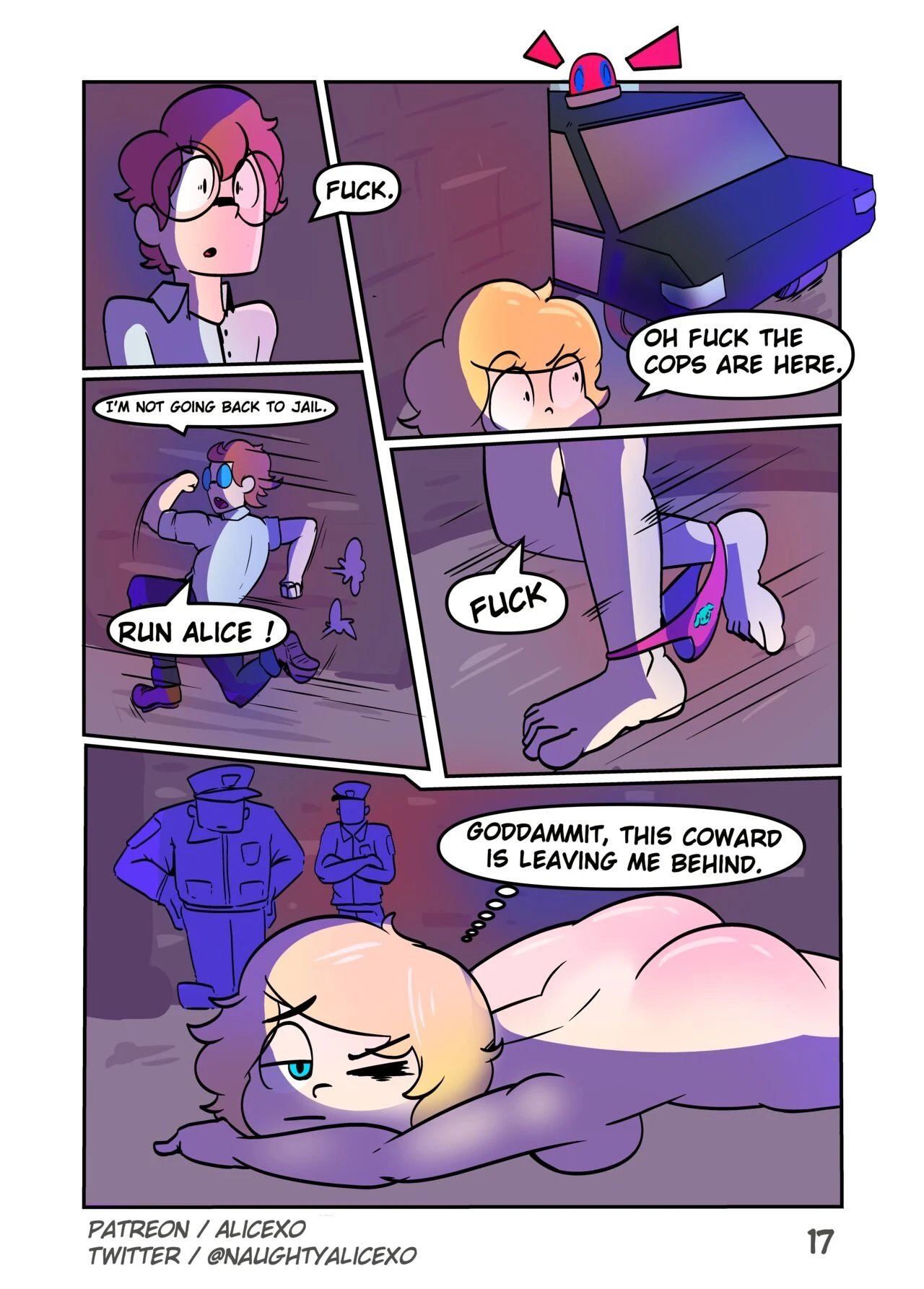 Naughty Alice porn comic picture 17