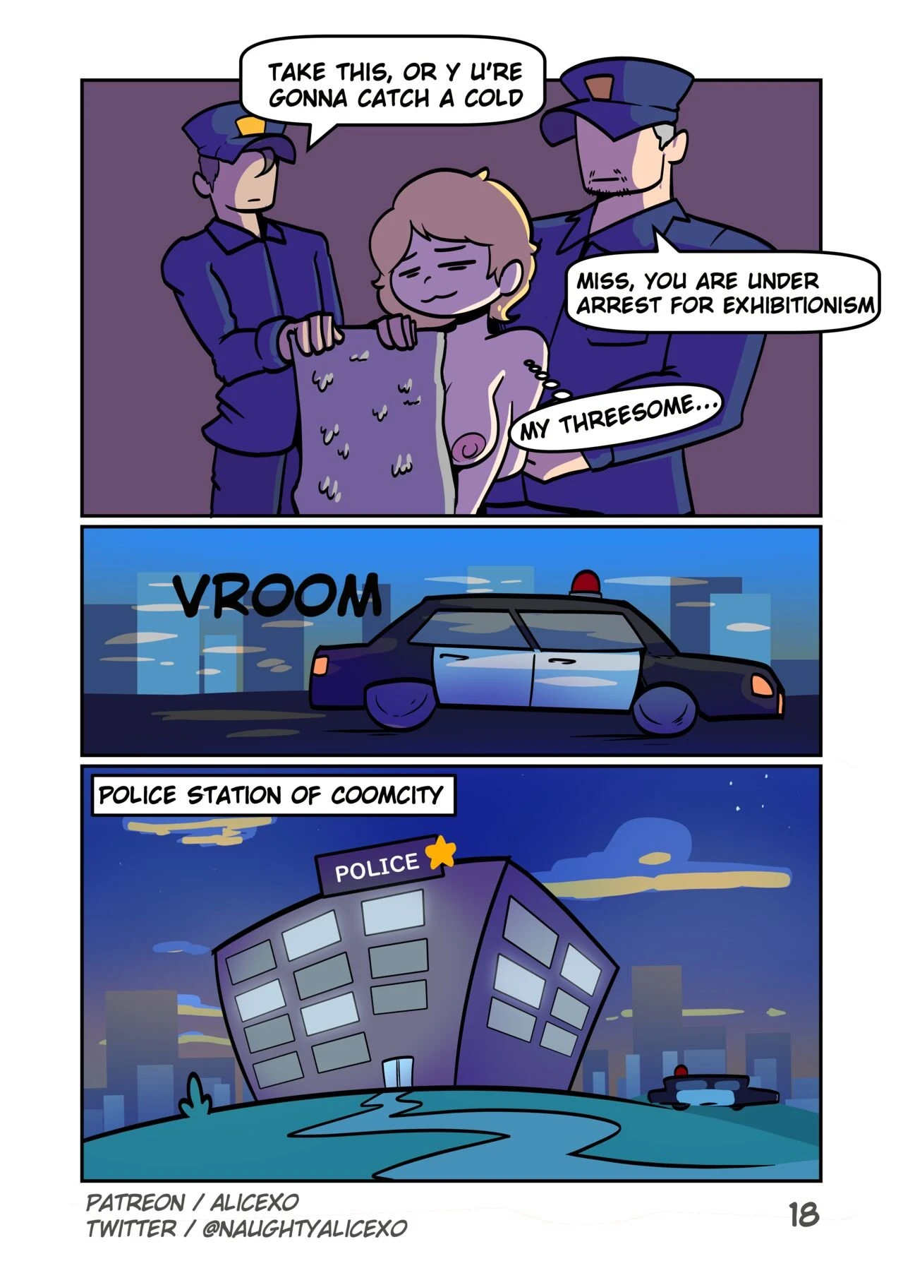 Naughty Alice porn comic picture 18