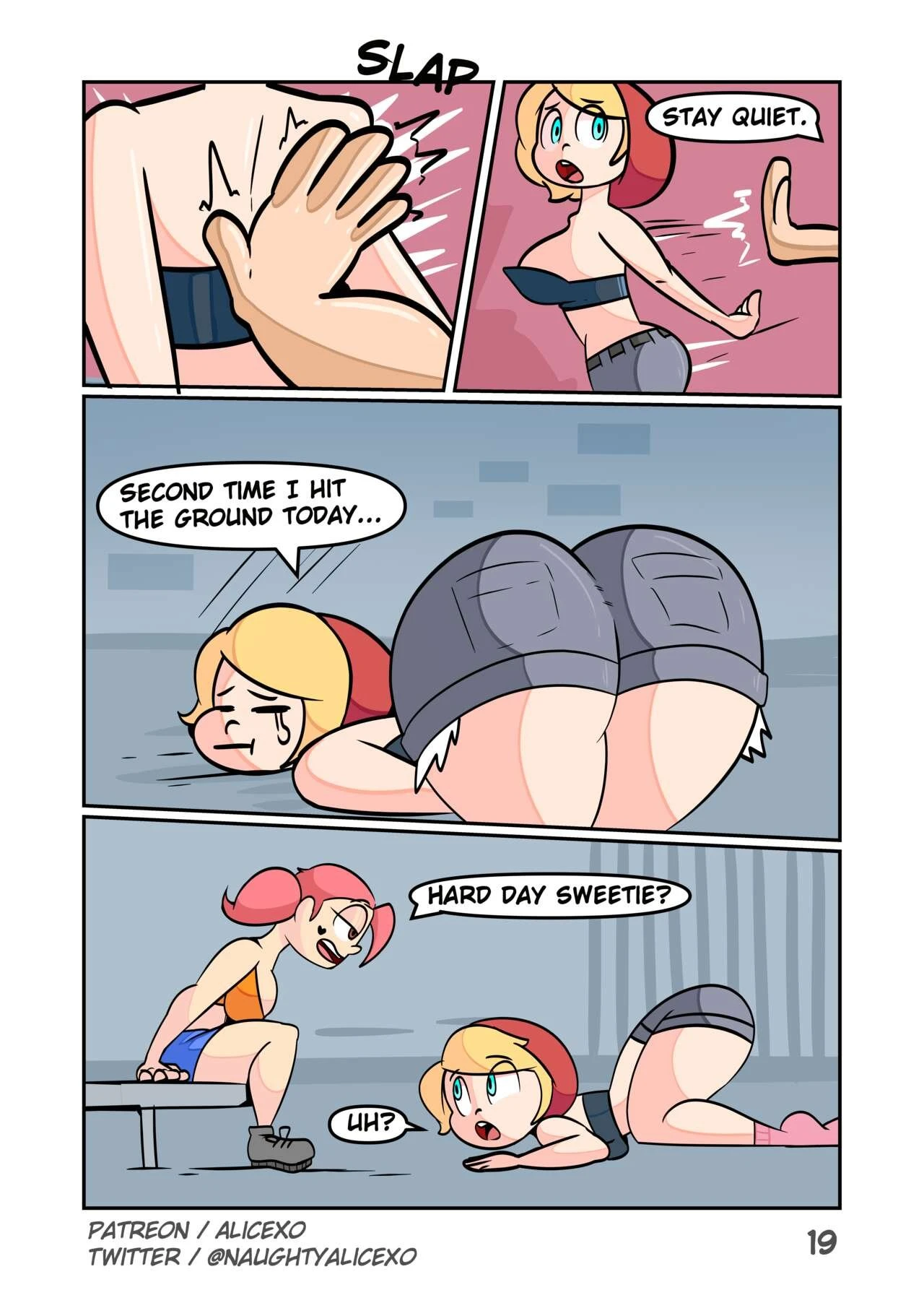 Naughty Alice porn comic picture 19