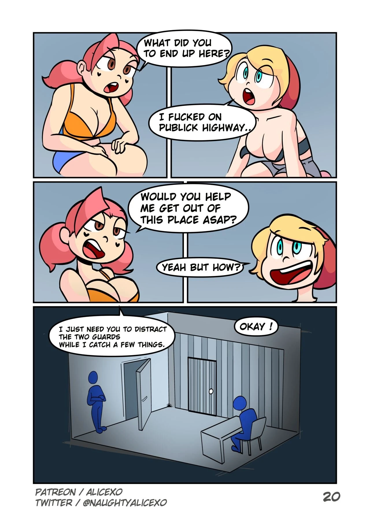 Naughty Alice porn comic picture 20
