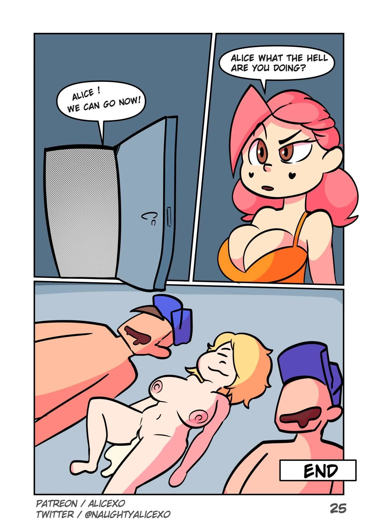 Naughty Alice porn comic picture 25
