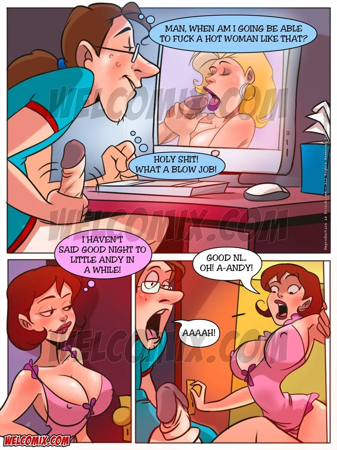 Naughty Fam 2- Little Sweetheart porn comic picture 2