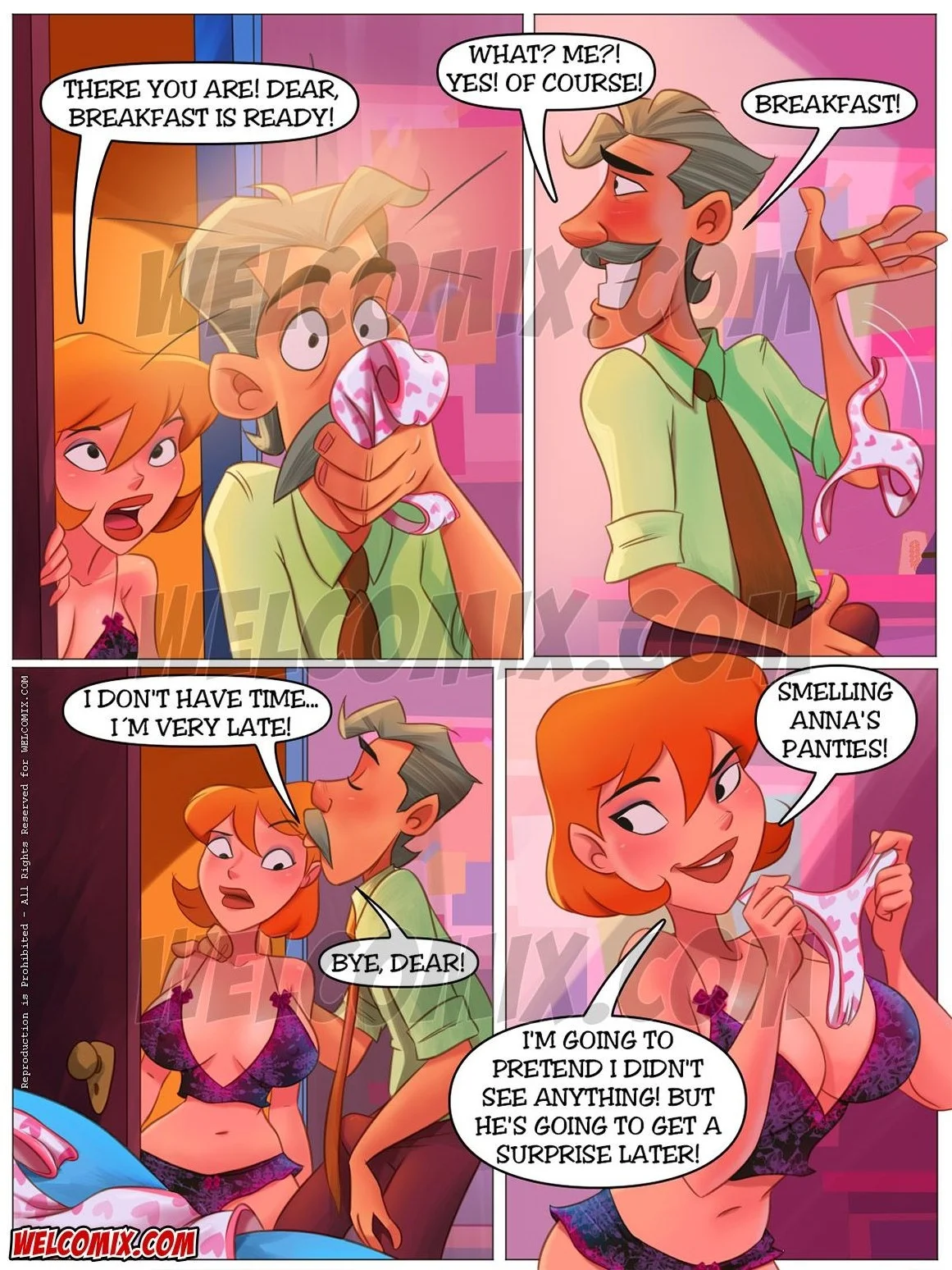 Naughty Fam 26-28 porn comic picture 5