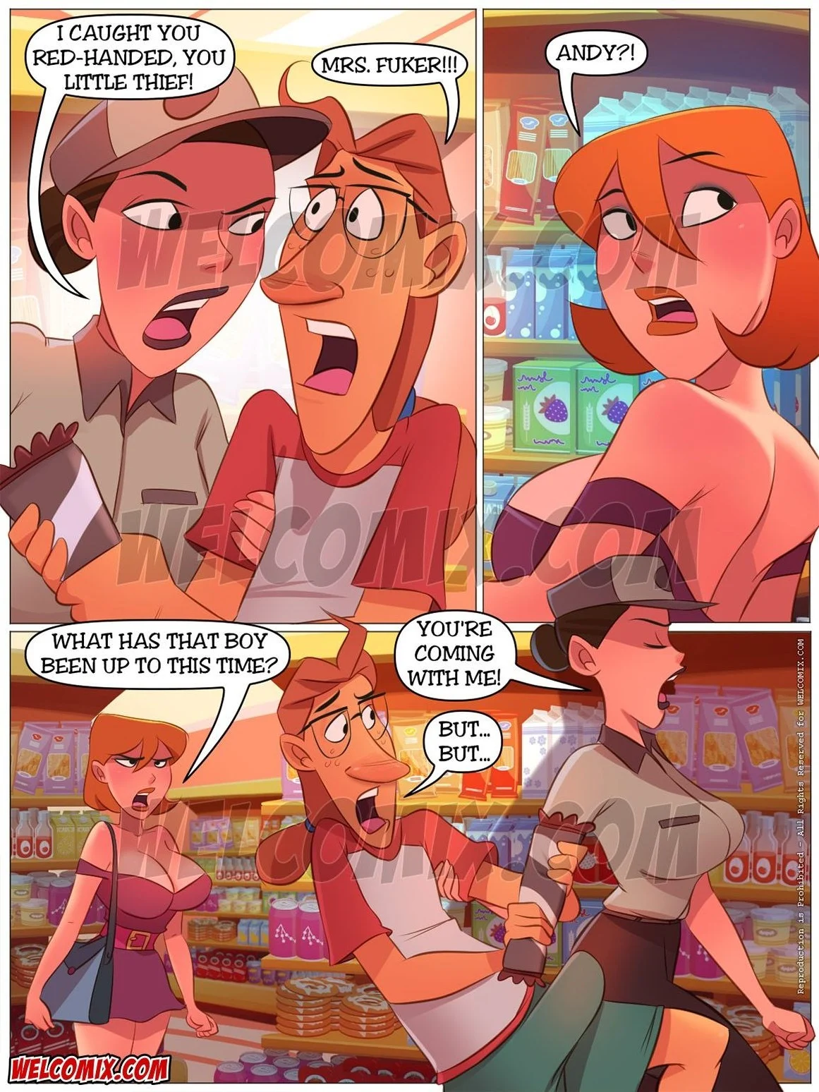 Naughty Fam 29-31 porn comic picture 33