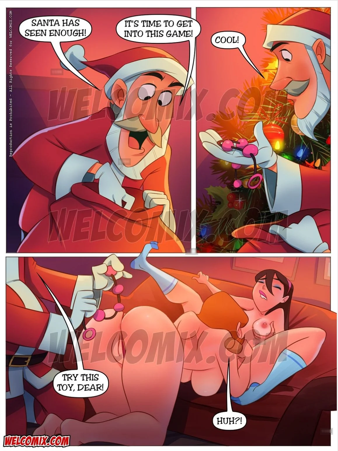 Naughty Fam 32-34 porn comic picture 9