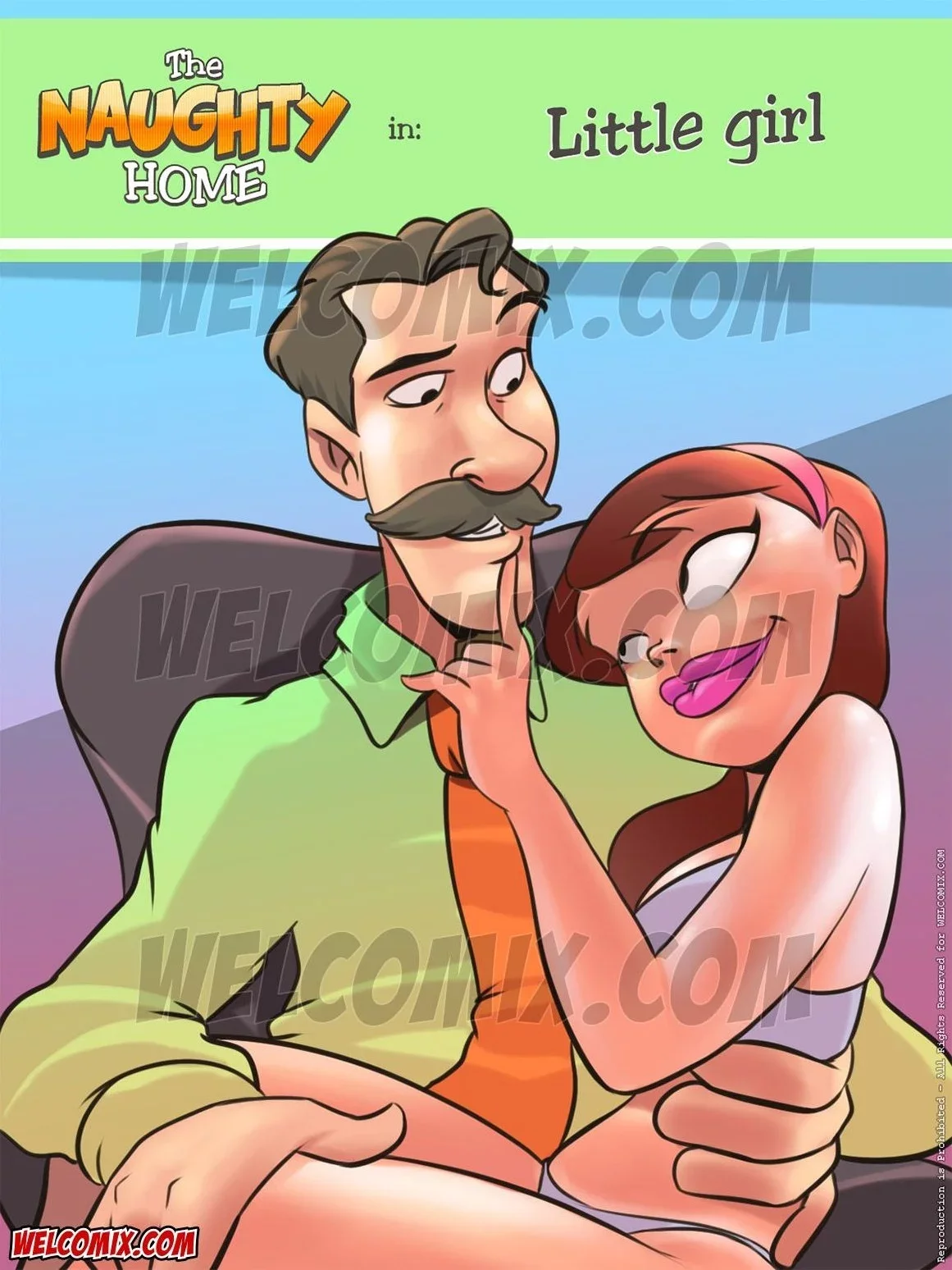 Naughty Fam - Little Girl porn comic picture 1