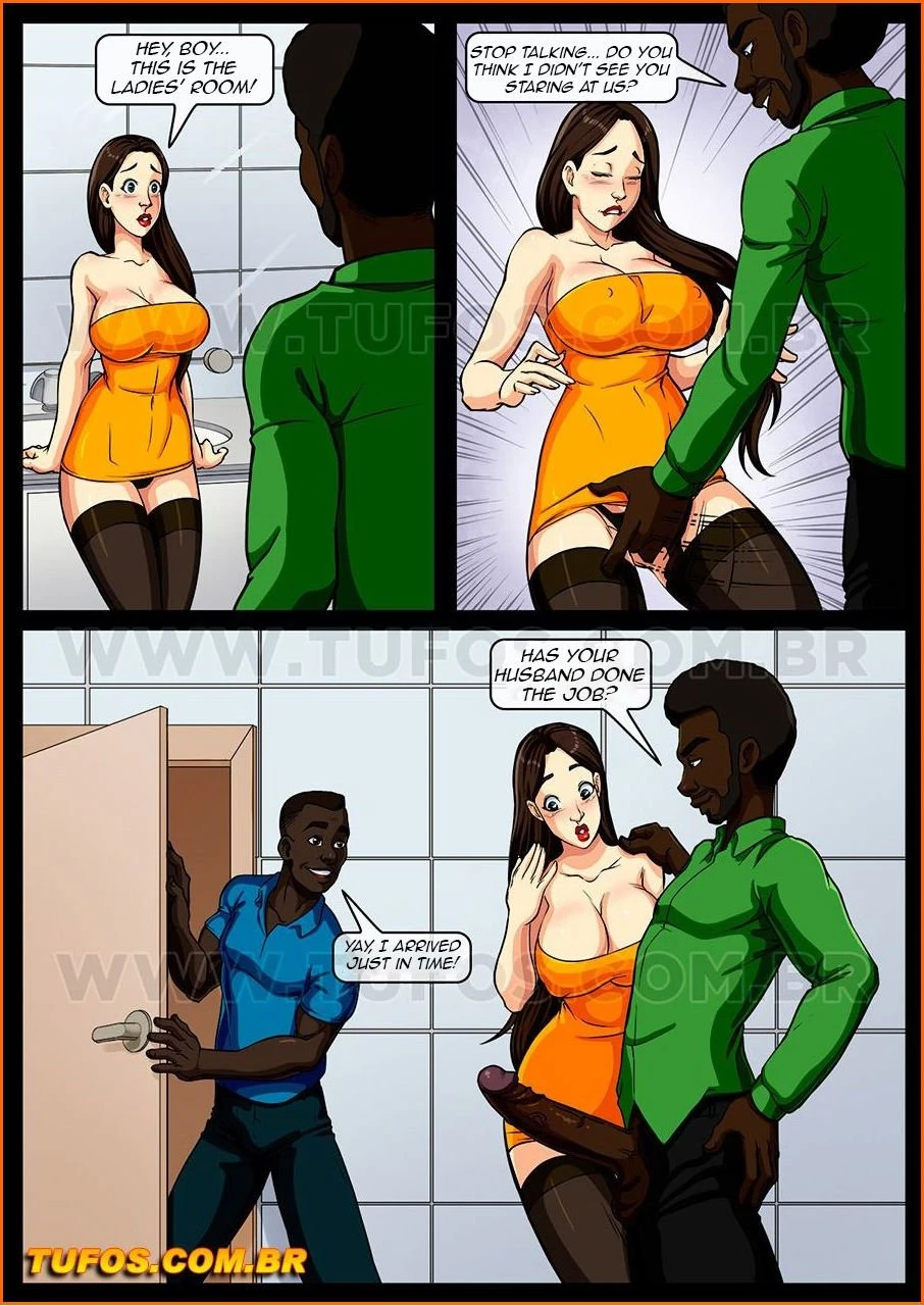 Negroludos 2 - Wedding anniversary porn comic picture 5