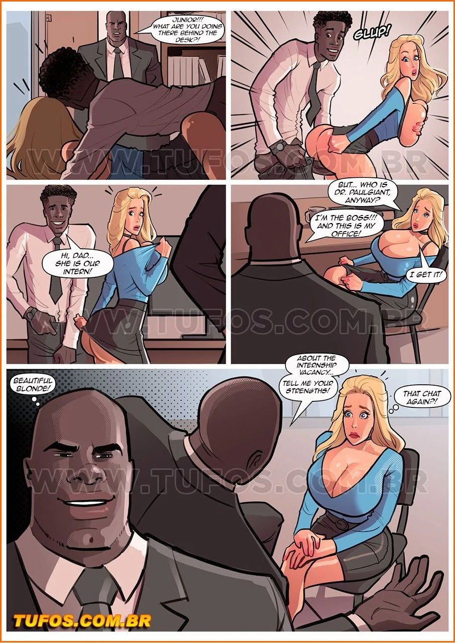 Negroludos 7 - Job Interview porn comic picture 5