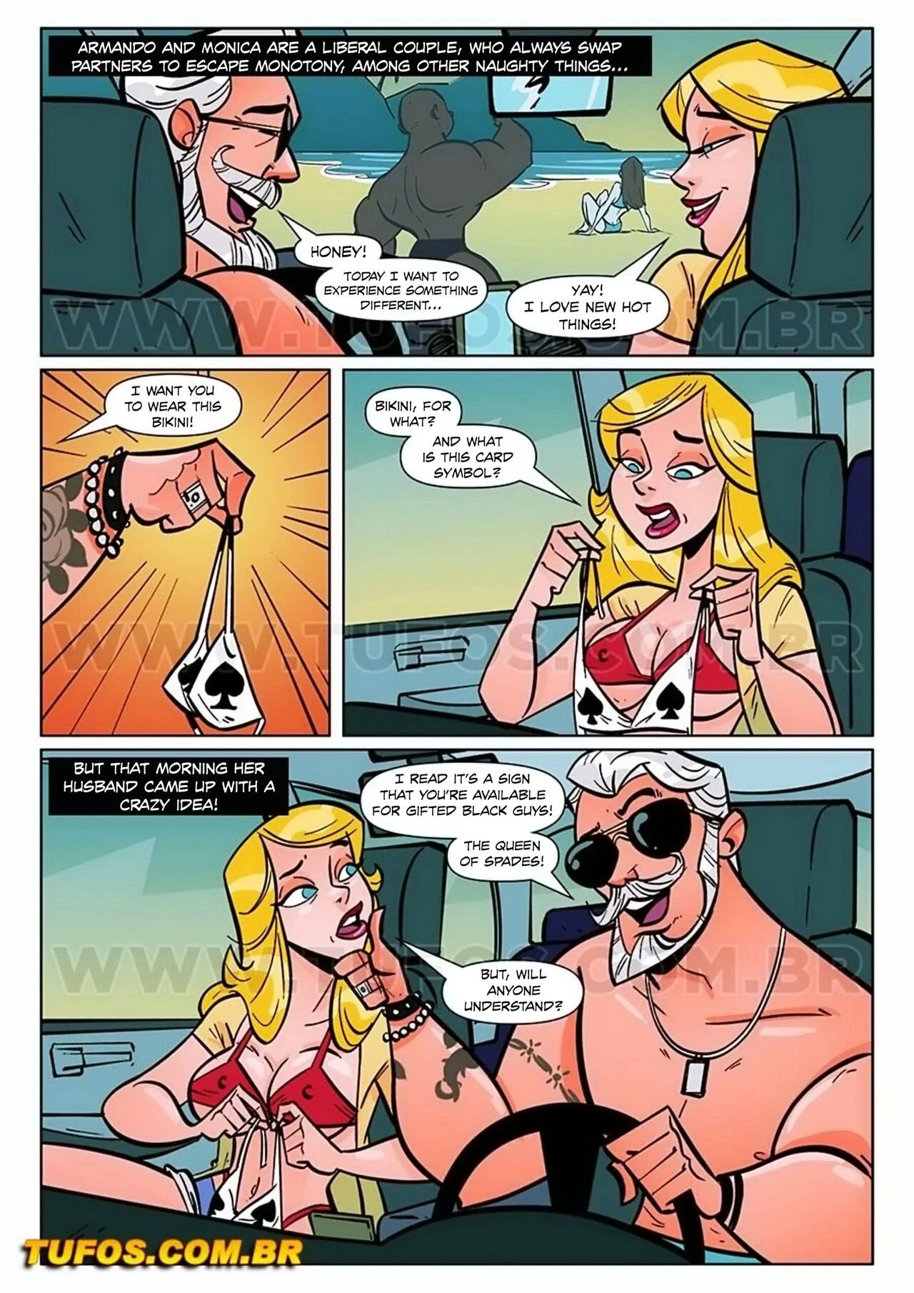 Negroludos 8 - The Queen of spades porn comic picture 2