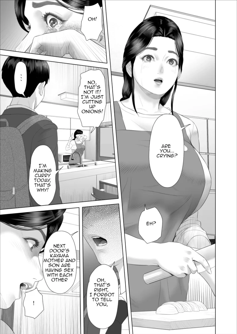 Neighborhood Seduction The Story About How I Came To Be Like This With My Mother 5 | Kinjo Yuuwaku Boku ga Okaa-san to Konna Koto ni Nacchau Hanashi 5 porn comic picture 13