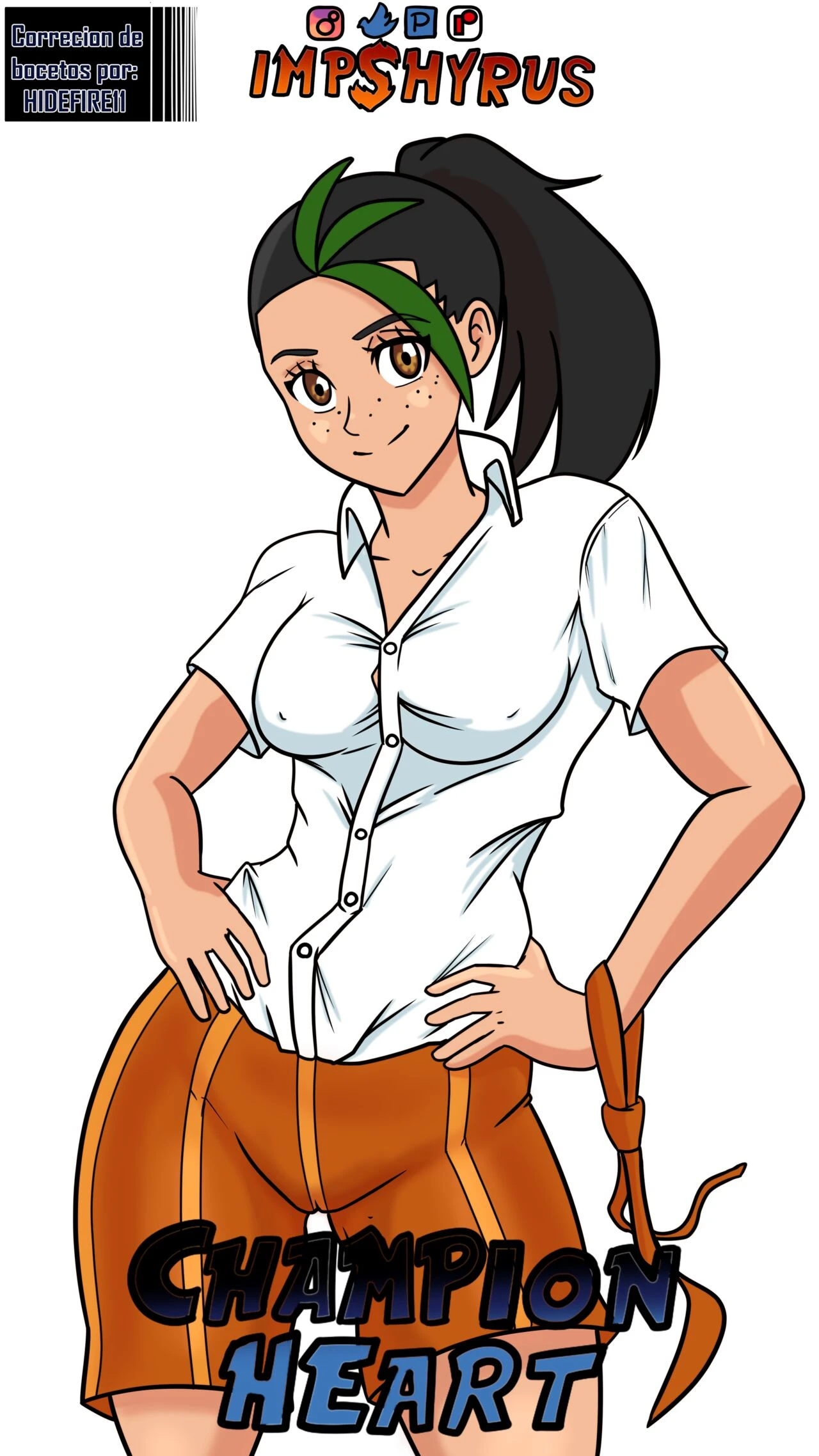 Nemona, champion heart porn comic picture 1